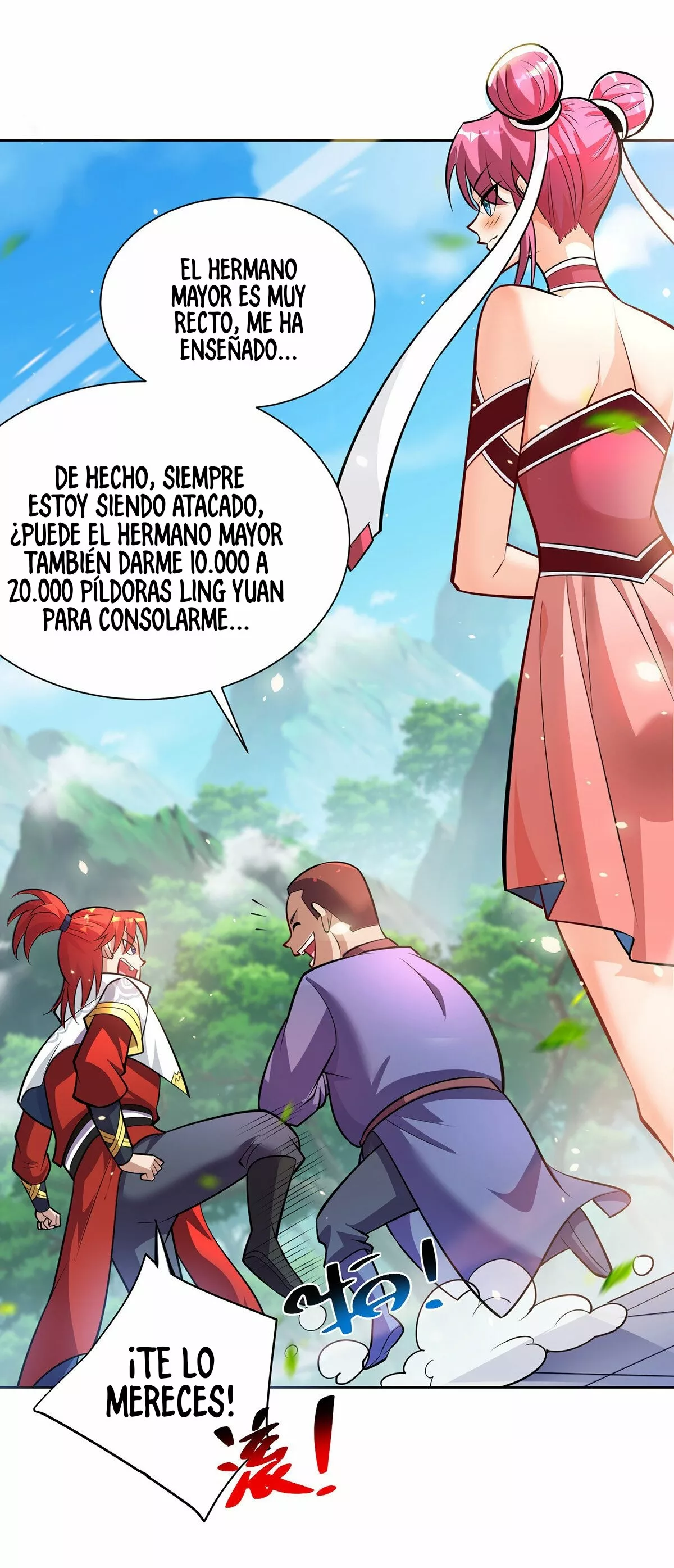 Las instrucciones de mi maestra Loli me hacen invencible — Capítulo 38 — 22