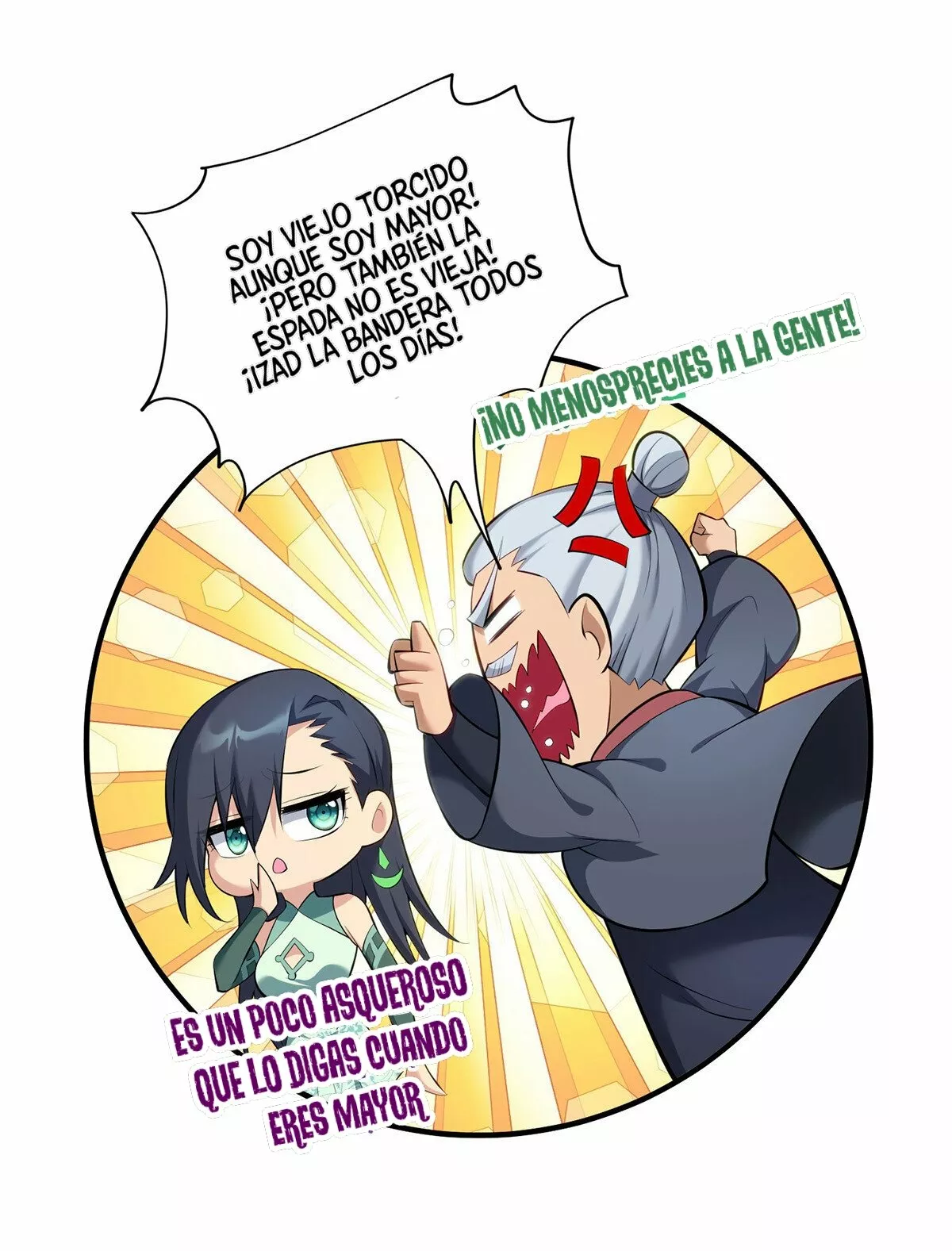 Las instrucciones de mi maestra Loli me hacen invencible — Capítulo 24 — 32