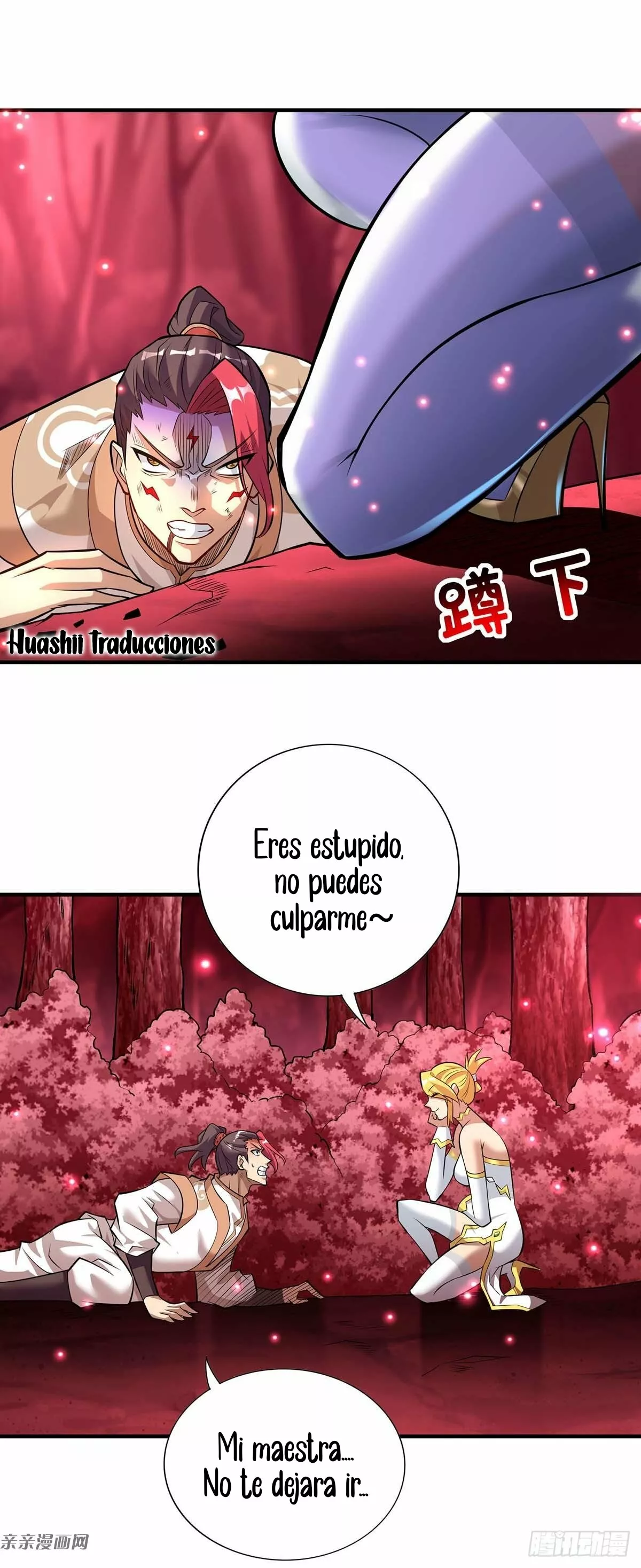 Las instrucciones de mi maestra Loli me hacen invencible — Capítulo 59 — 28