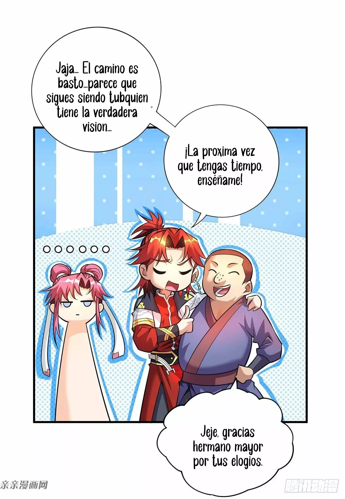 Las instrucciones de mi maestra Loli me hacen invencible — Capítulo 57 — 36
