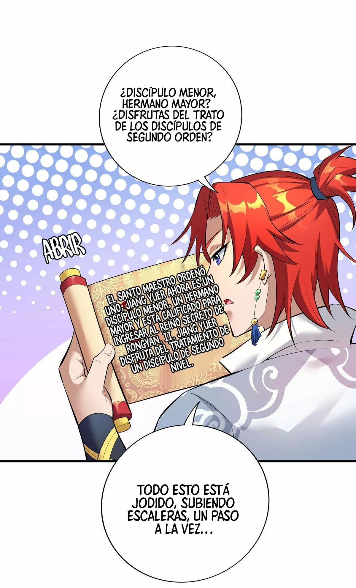Las instrucciones de mi maestra Loli me hacen invencible — Capítulo 21 — 5