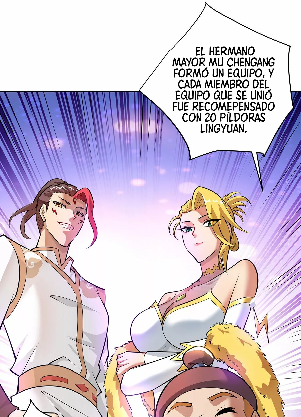 Las instrucciones de mi maestra Loli me hacen invencible — Capítulo 36 — 32