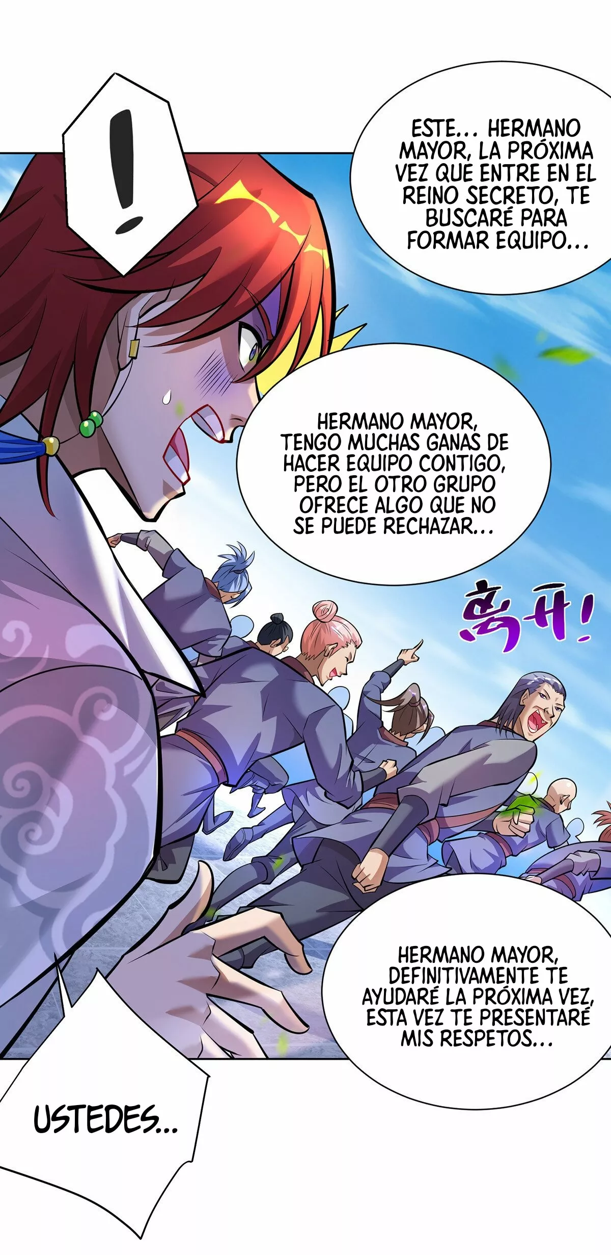 Las instrucciones de mi maestra Loli me hacen invencible — Capítulo 36 — 35