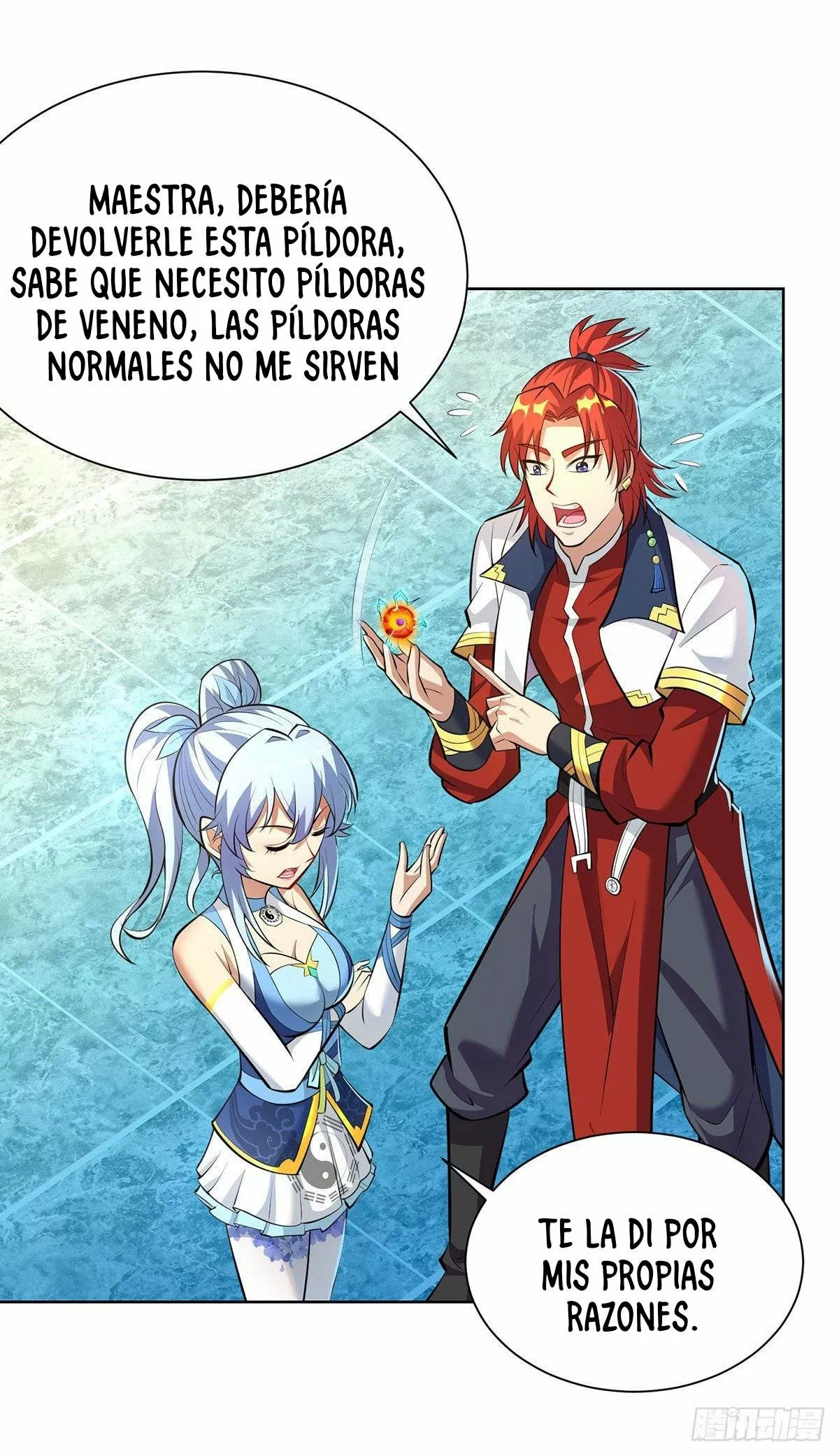 Las instrucciones de mi maestra Loli me hacen invencible — Capítulo 35 — 32
