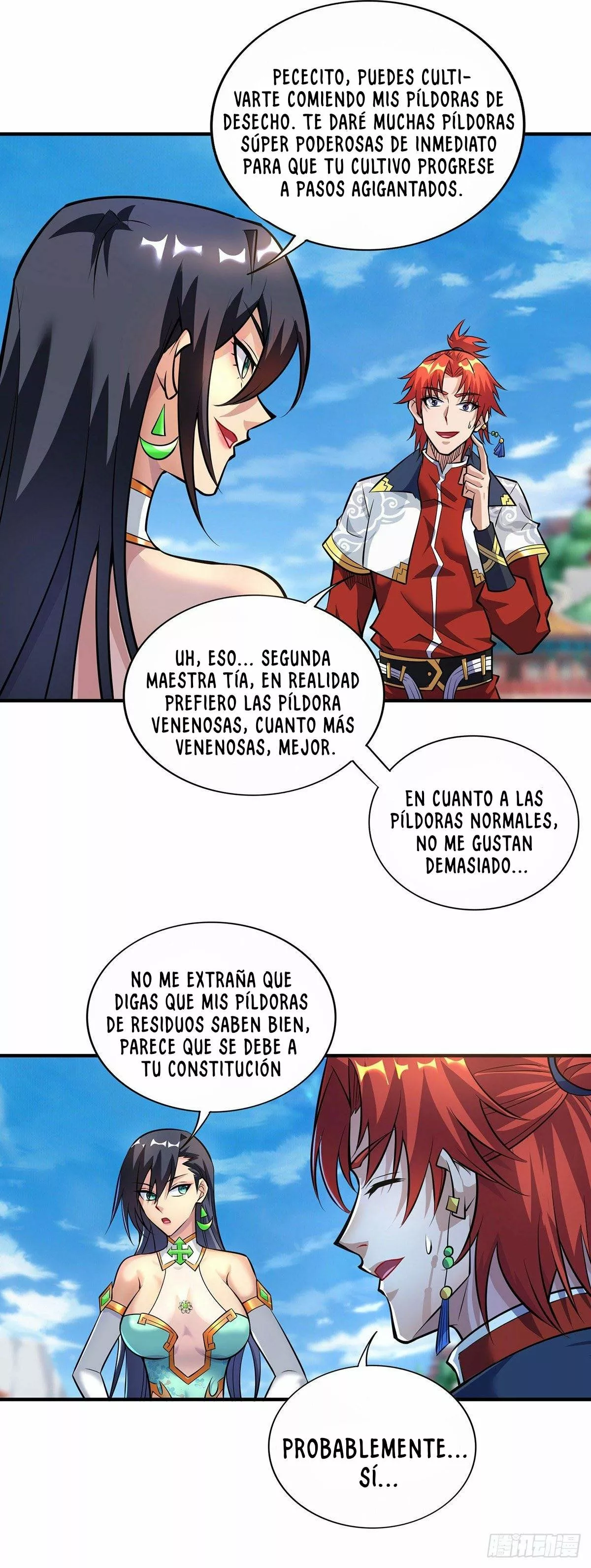 Las instrucciones de mi maestra Loli me hacen invencible — Capítulo 32 — 26