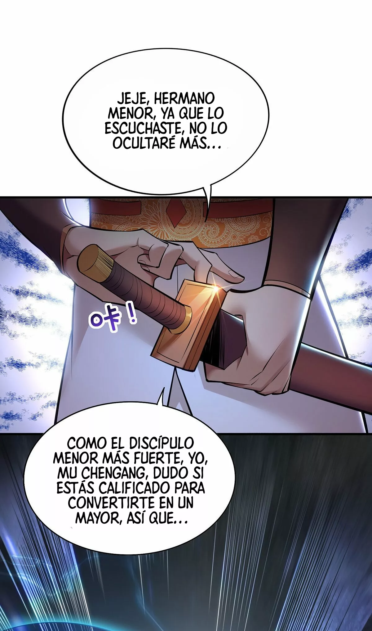 Las instrucciones de mi maestra Loli me hacen invencible — Capítulo 23 — 19