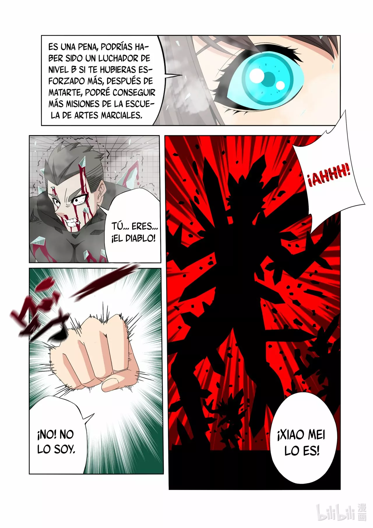 La Academia Sengoku de Artes Marciales — Capítulo 244 — 8