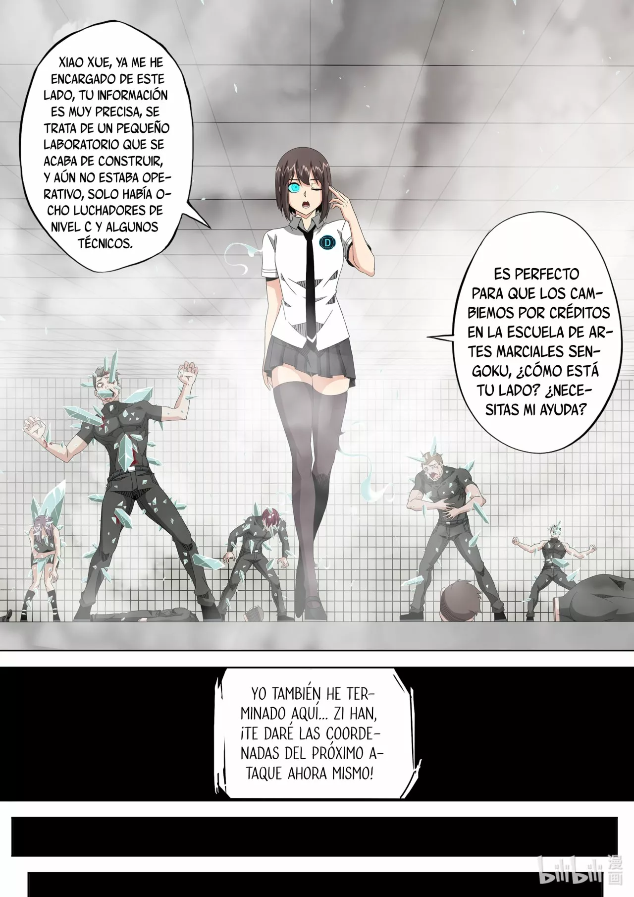 La Academia Sengoku de Artes Marciales — Capítulo 244 — 9