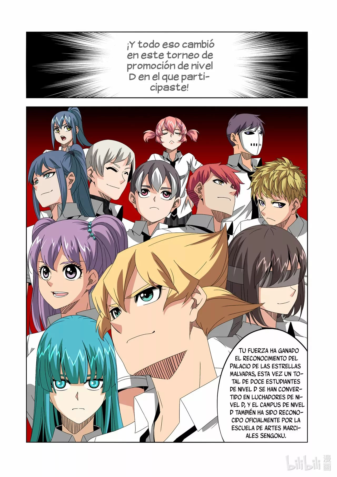 La Academia Sengoku de Artes Marciales — Capítulo 242 — 9