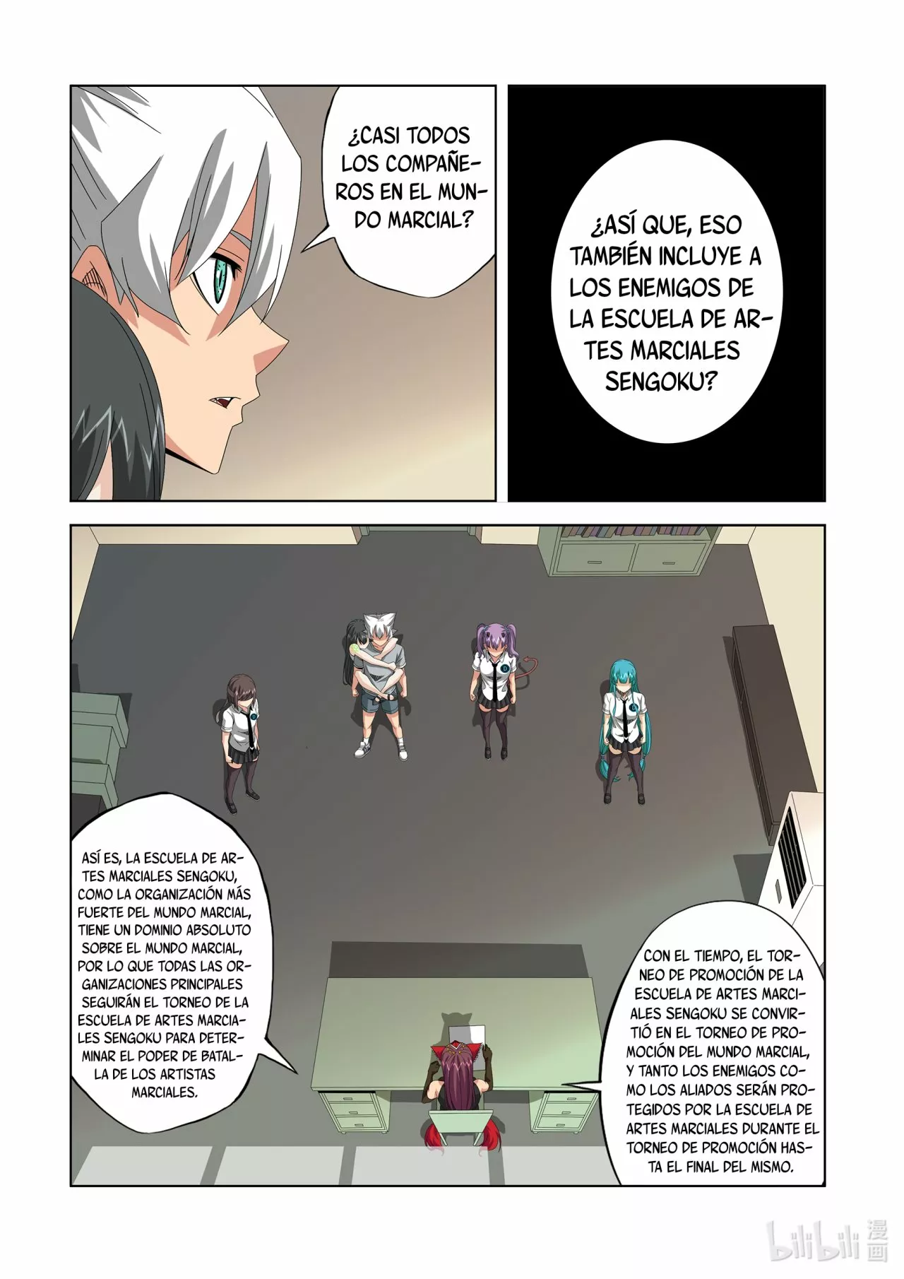 La Academia Sengoku de Artes Marciales — Capítulo 242 — 11