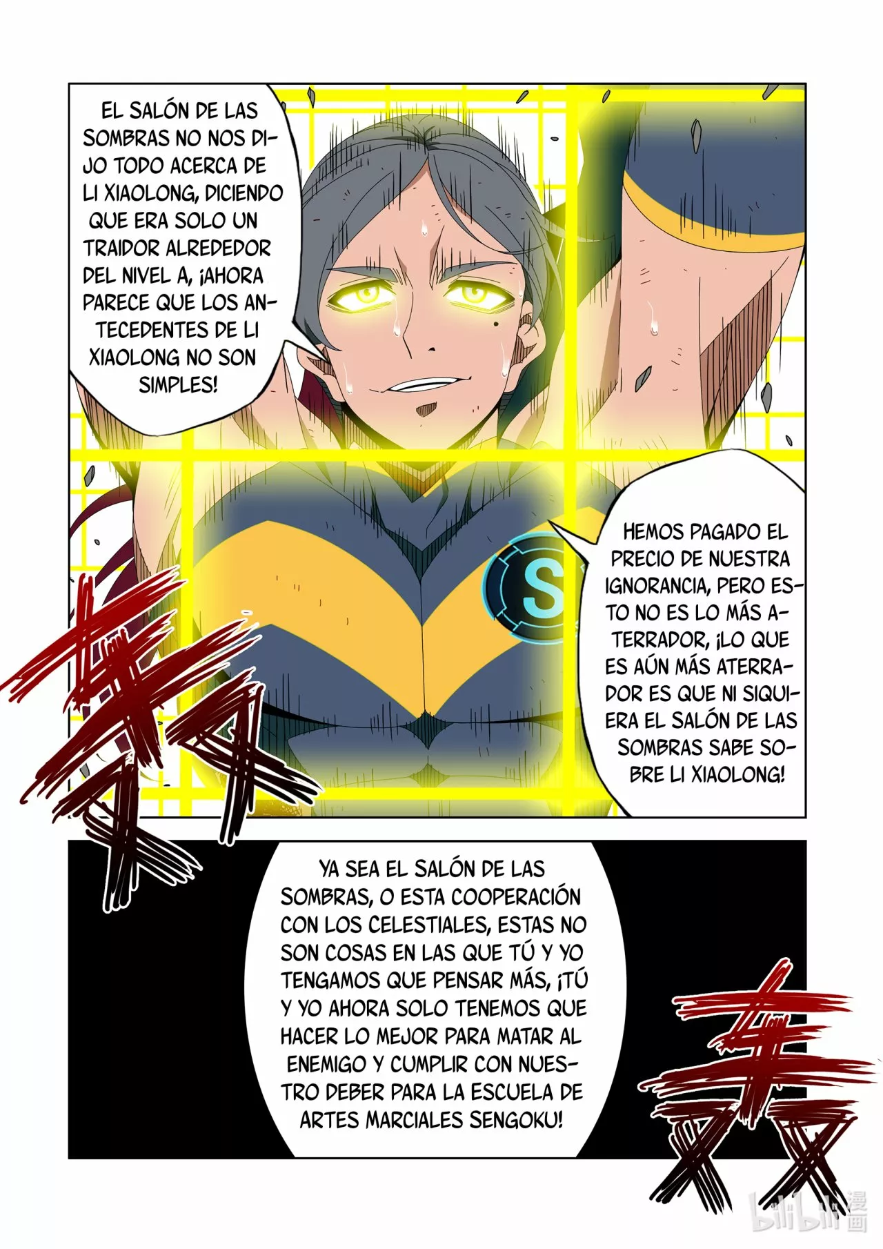 La Academia Sengoku de Artes Marciales — Capítulo 259 — 9
