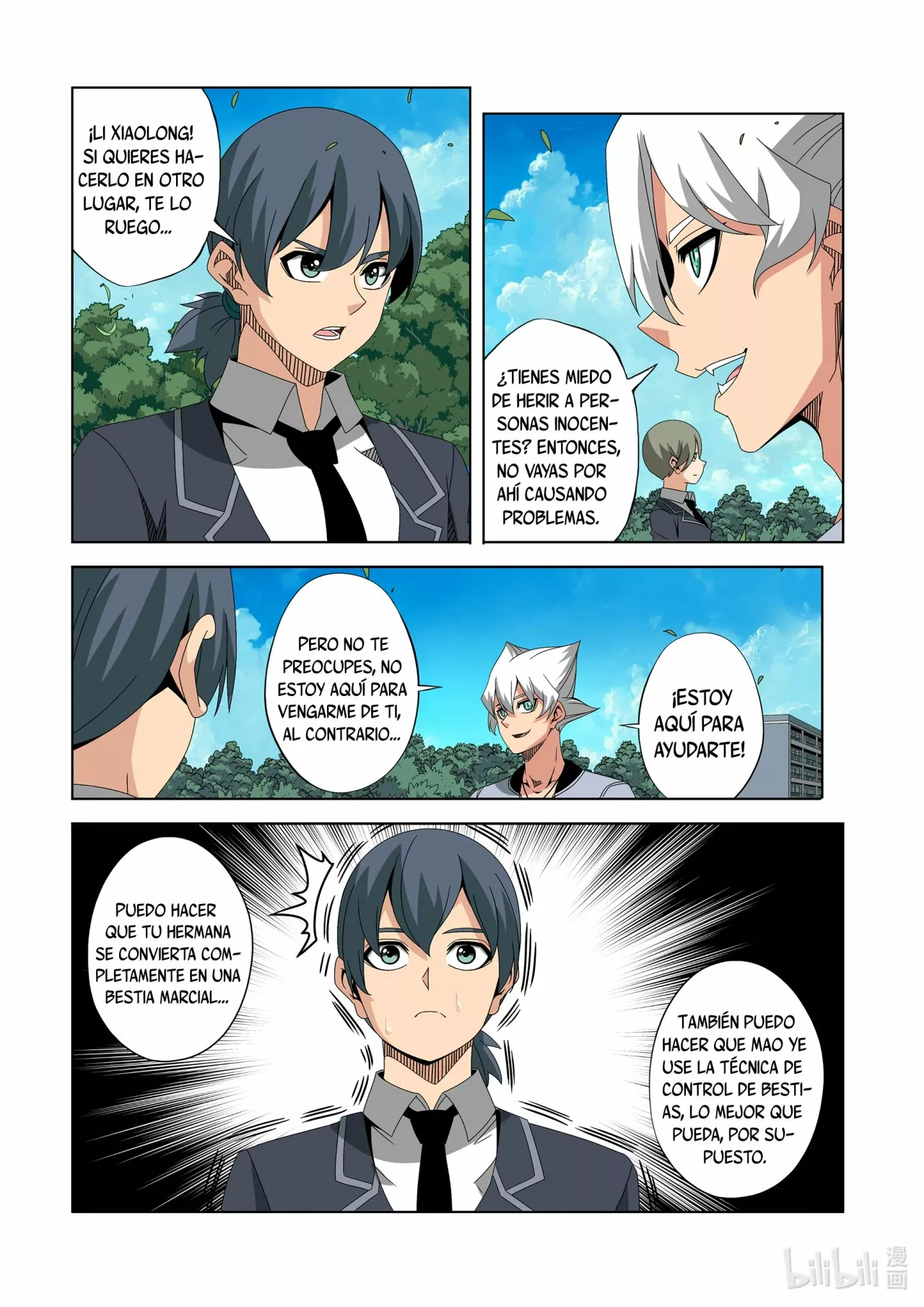 La Academia Sengoku de Artes Marciales — Capítulo 243 — 8