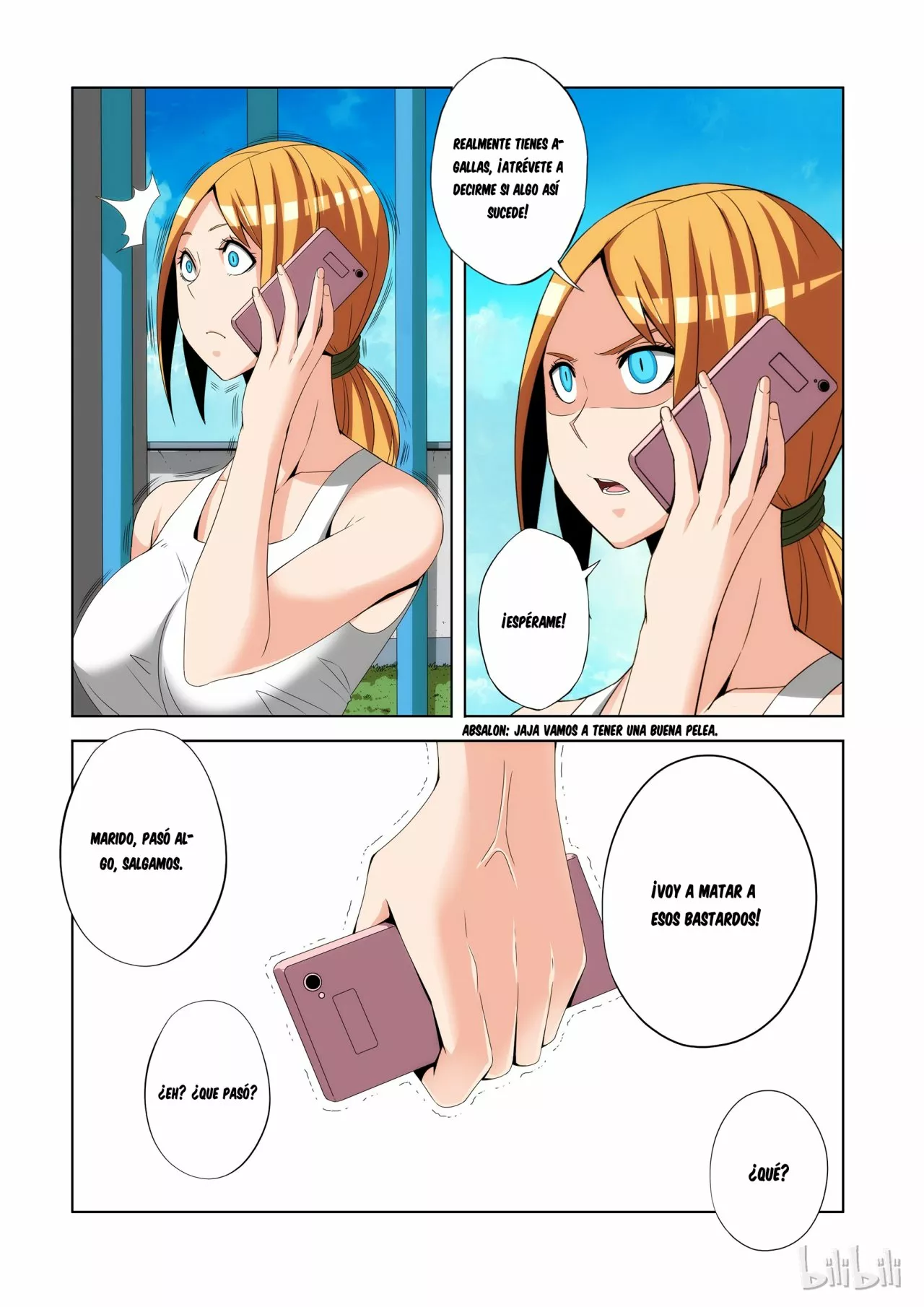 La Academia Sengoku de Artes Marciales — Capítulo 79 — 3