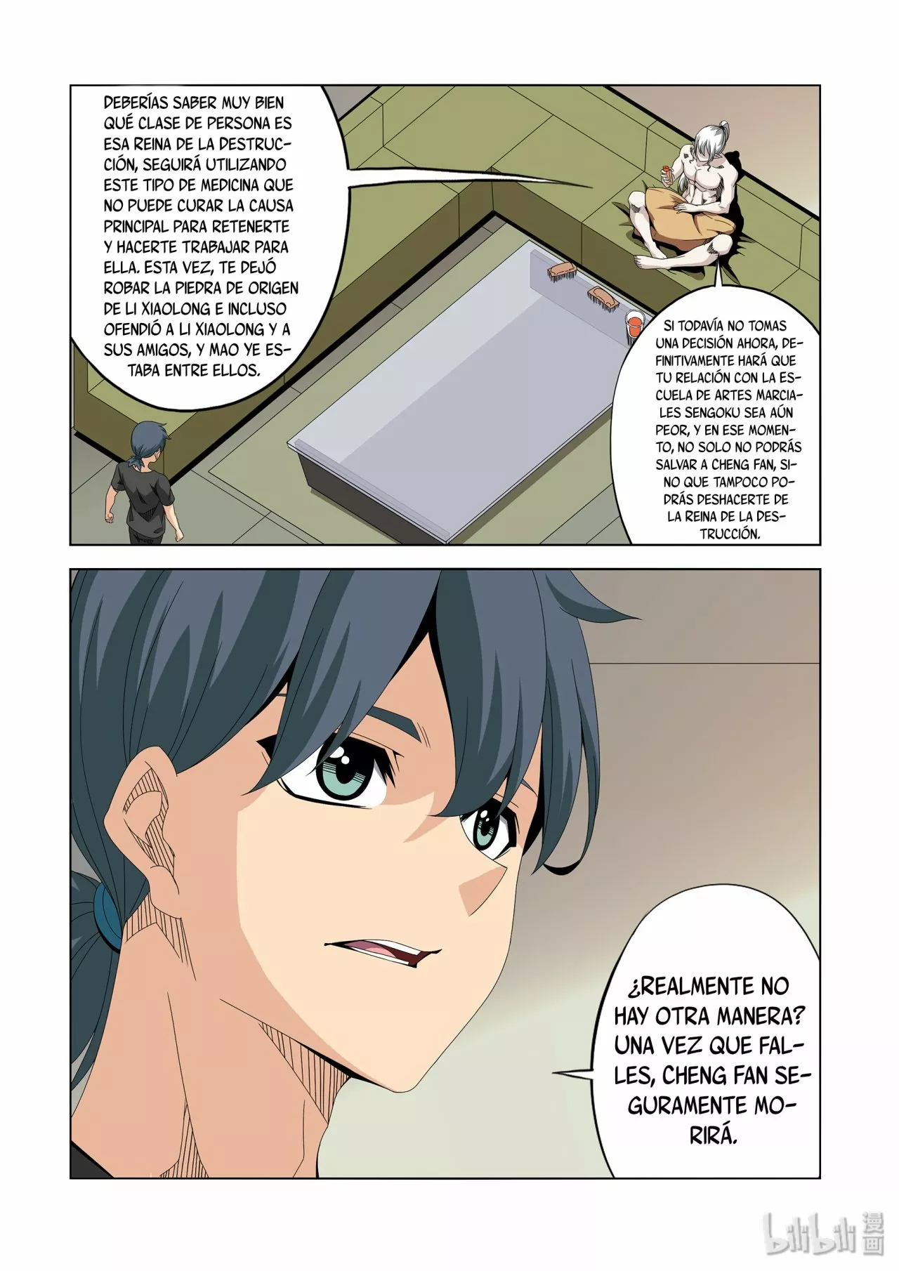 La Academia Sengoku de Artes Marciales — Capítulo 233 — 14