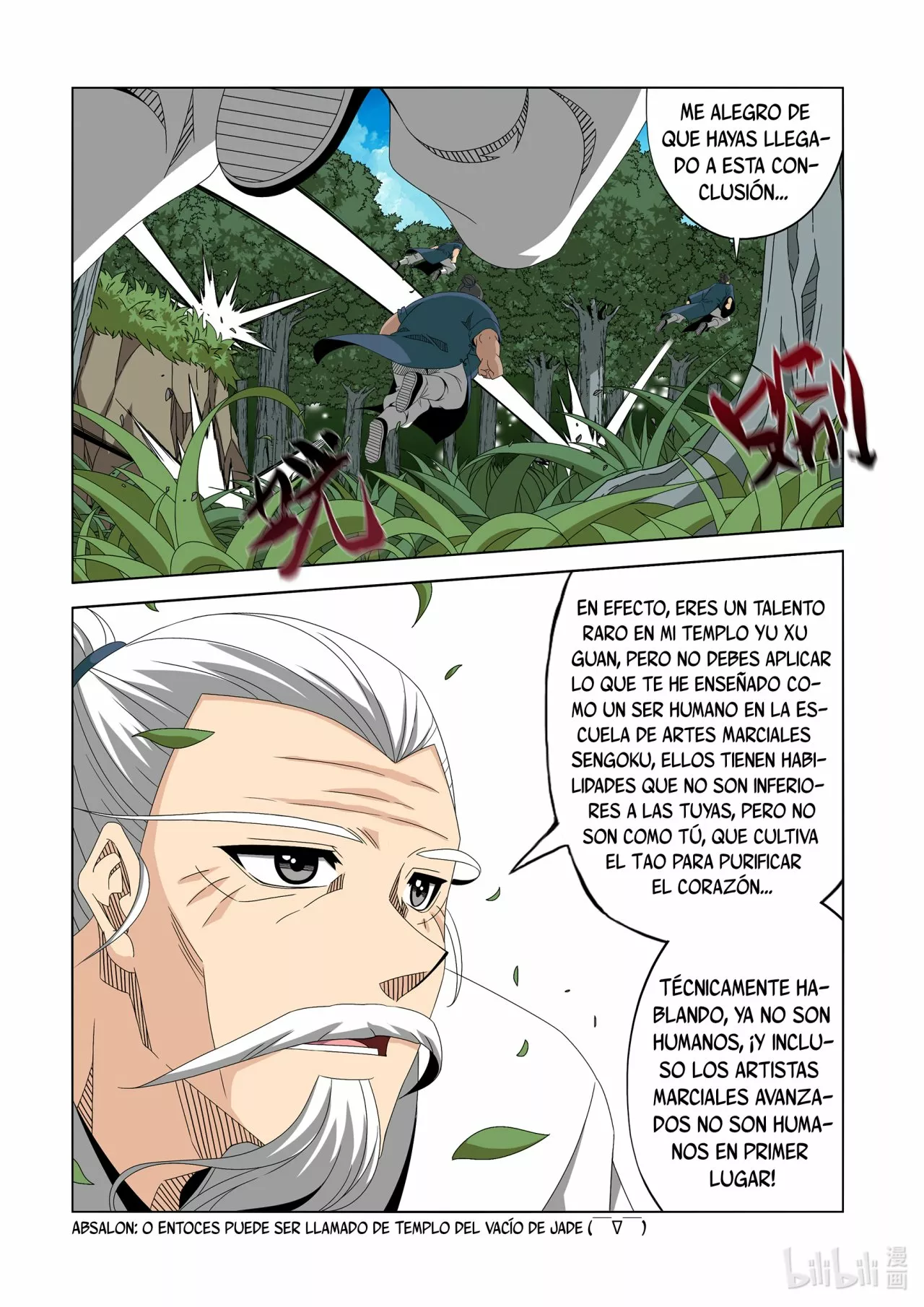 La Academia Sengoku de Artes Marciales — Capítulo 245 — 14