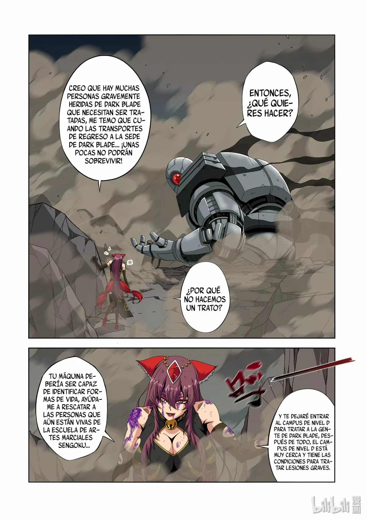 La Academia Sengoku de Artes Marciales — Capítulo 218 — 7