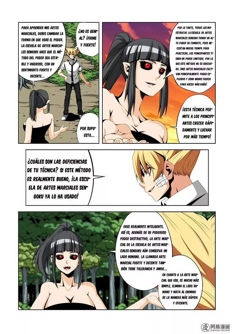 La Academia Sengoku de Artes Marciales — Capítulo 121 — 8