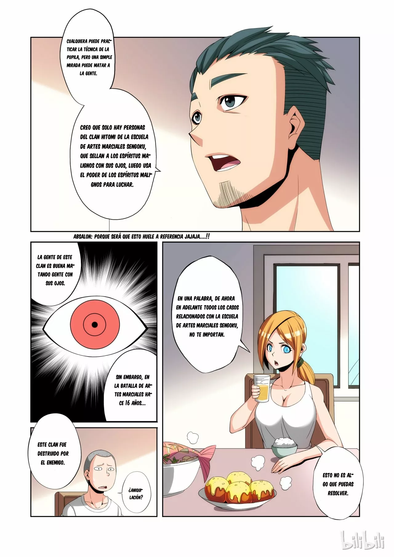 La Academia Sengoku de Artes Marciales — Capítulo 78 — 8