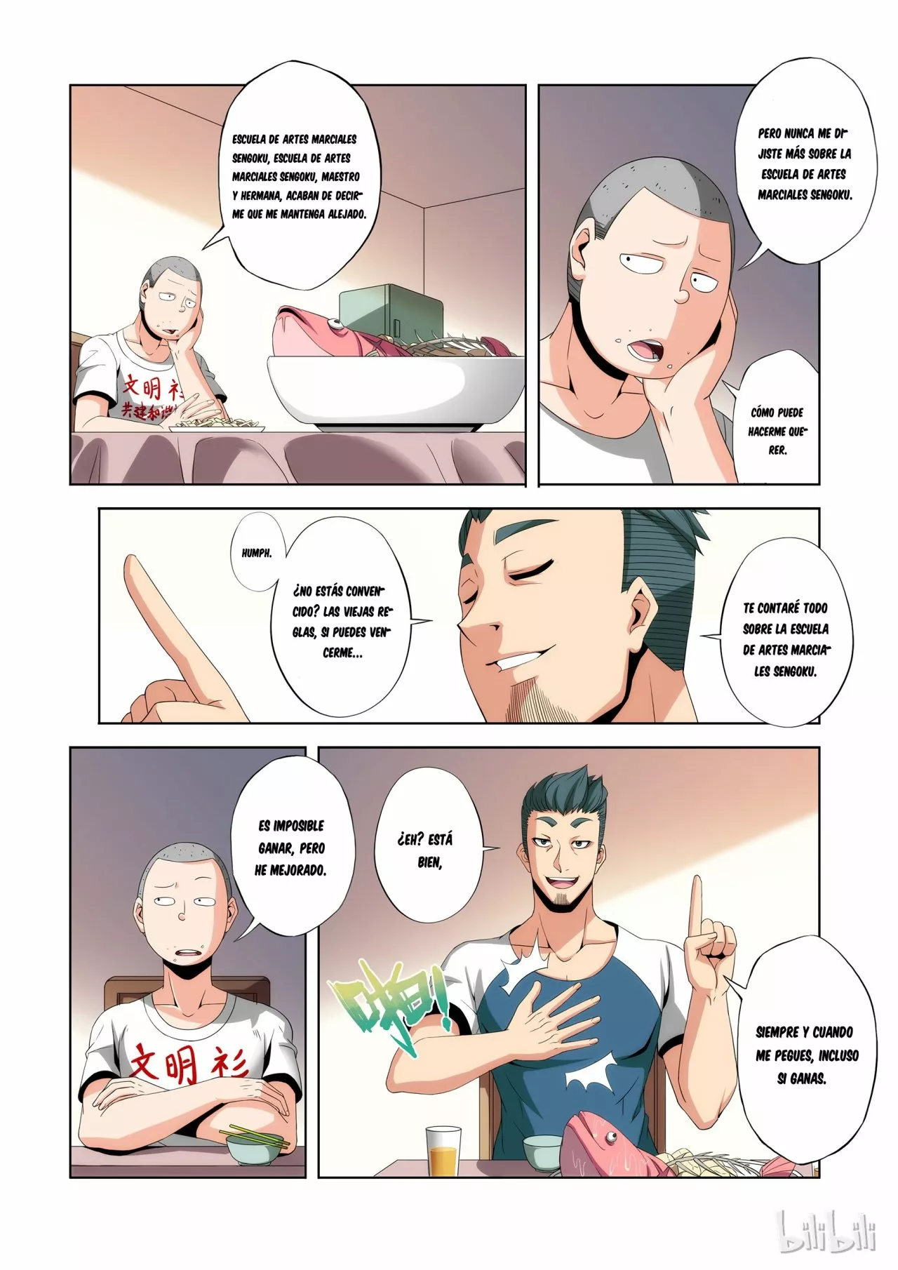 La Academia Sengoku de Artes Marciales — Capítulo 78 — 9