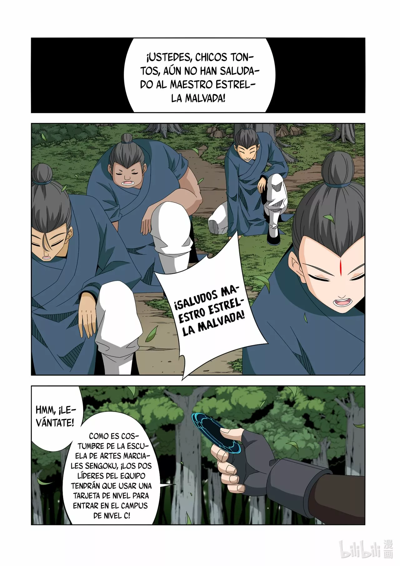 La Academia Sengoku de Artes Marciales — Capítulo 246 — 4