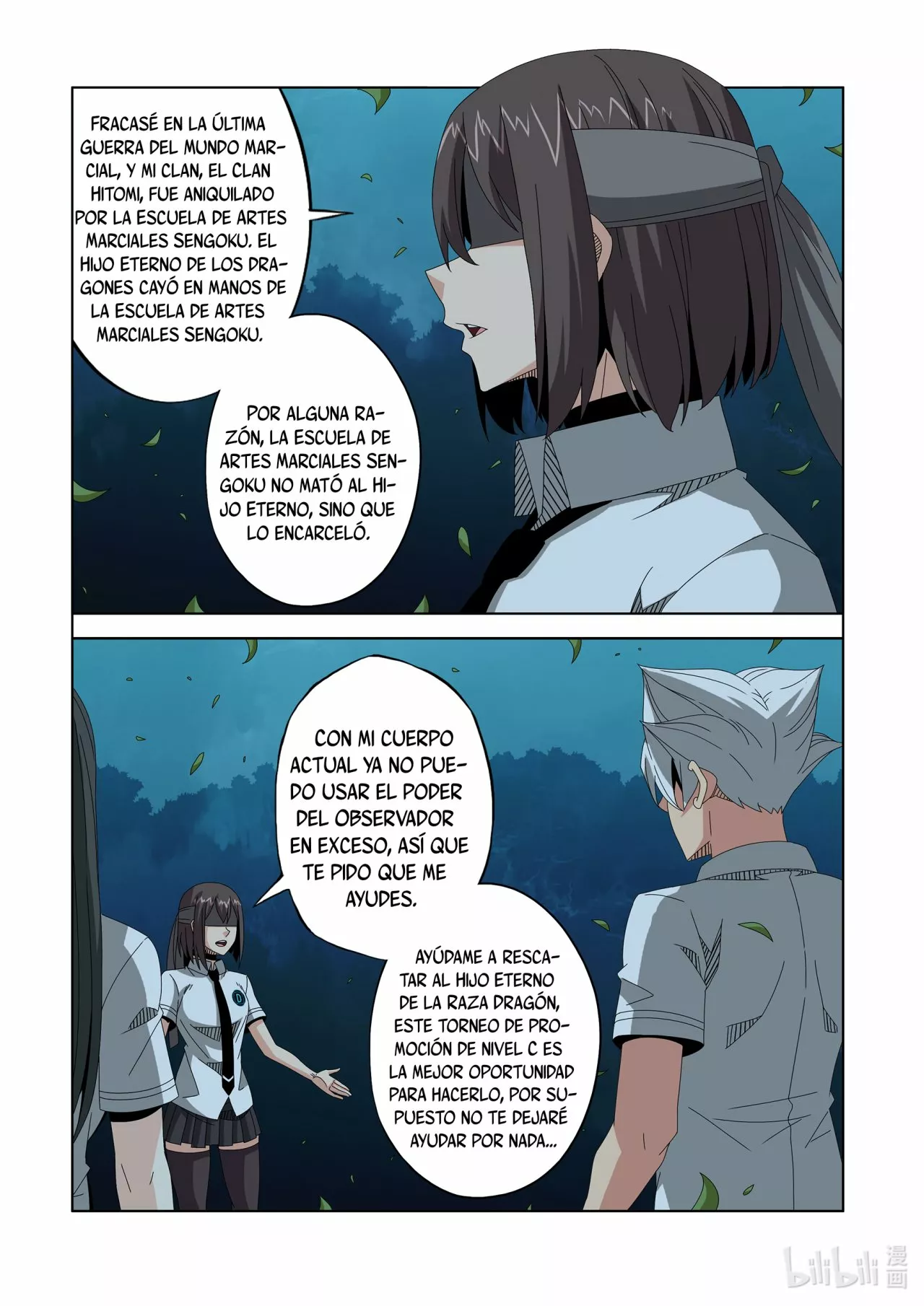 La Academia Sengoku de Artes Marciales — Capítulo 255 — 5