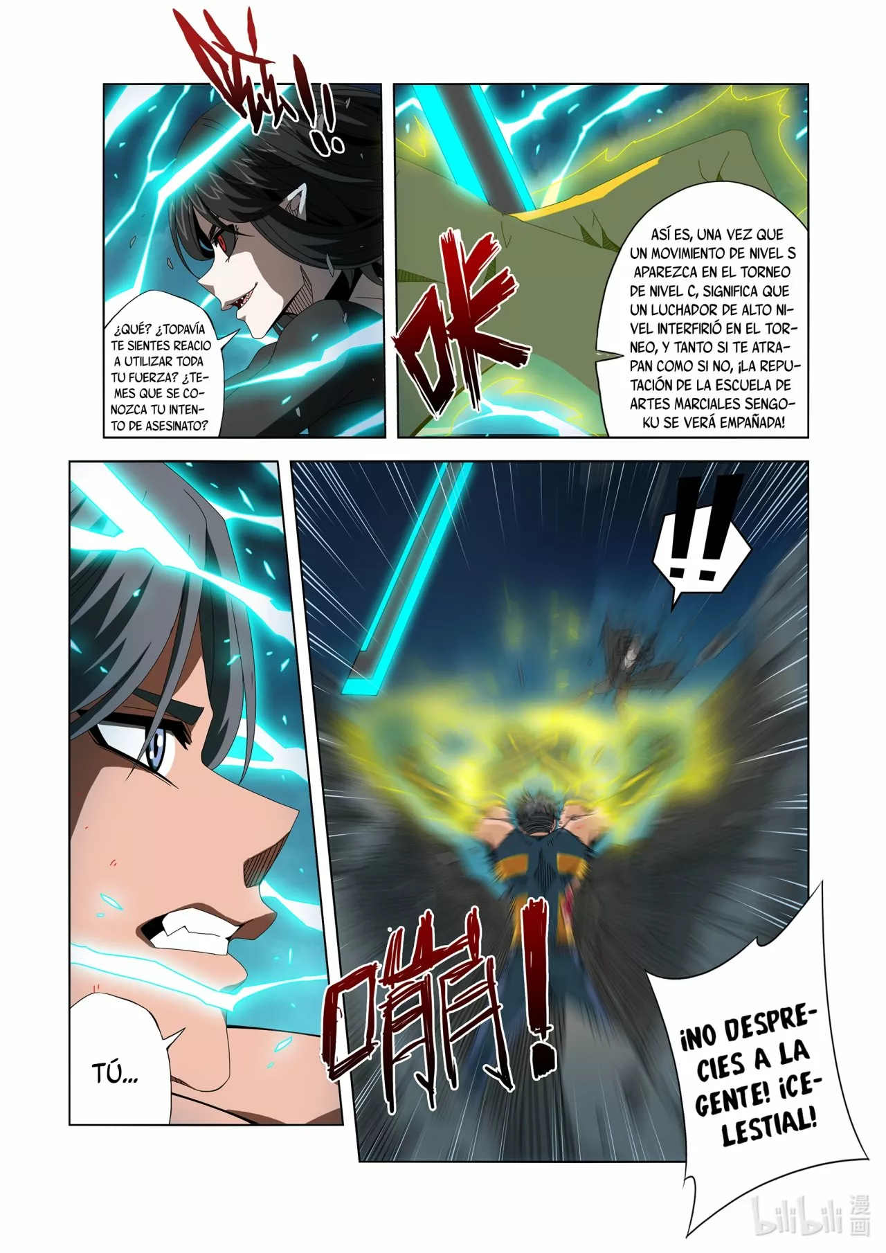 La Academia Sengoku de Artes Marciales — Capítulo 258 — 7