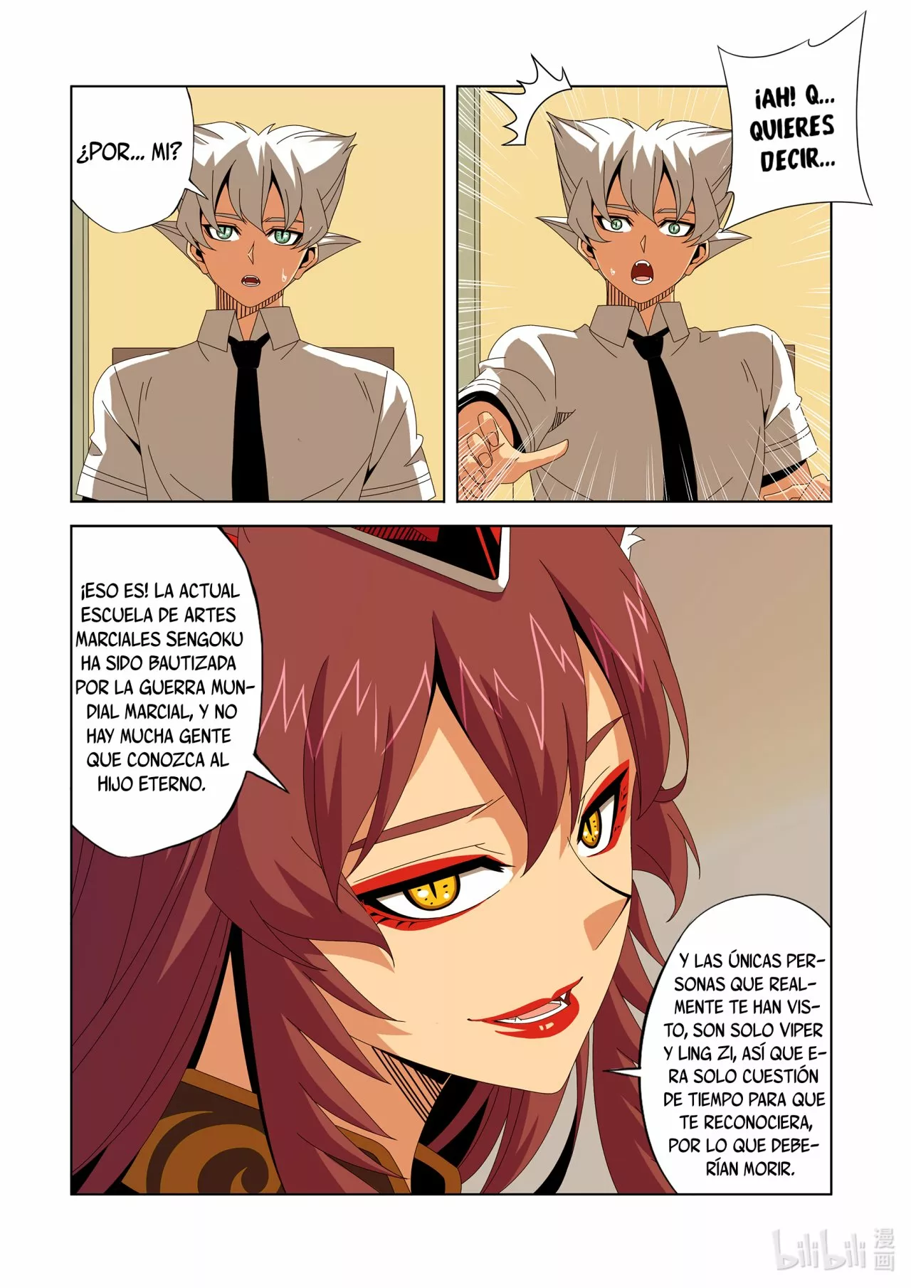 La Academia Sengoku de Artes Marciales — Capítulo 248 — 8