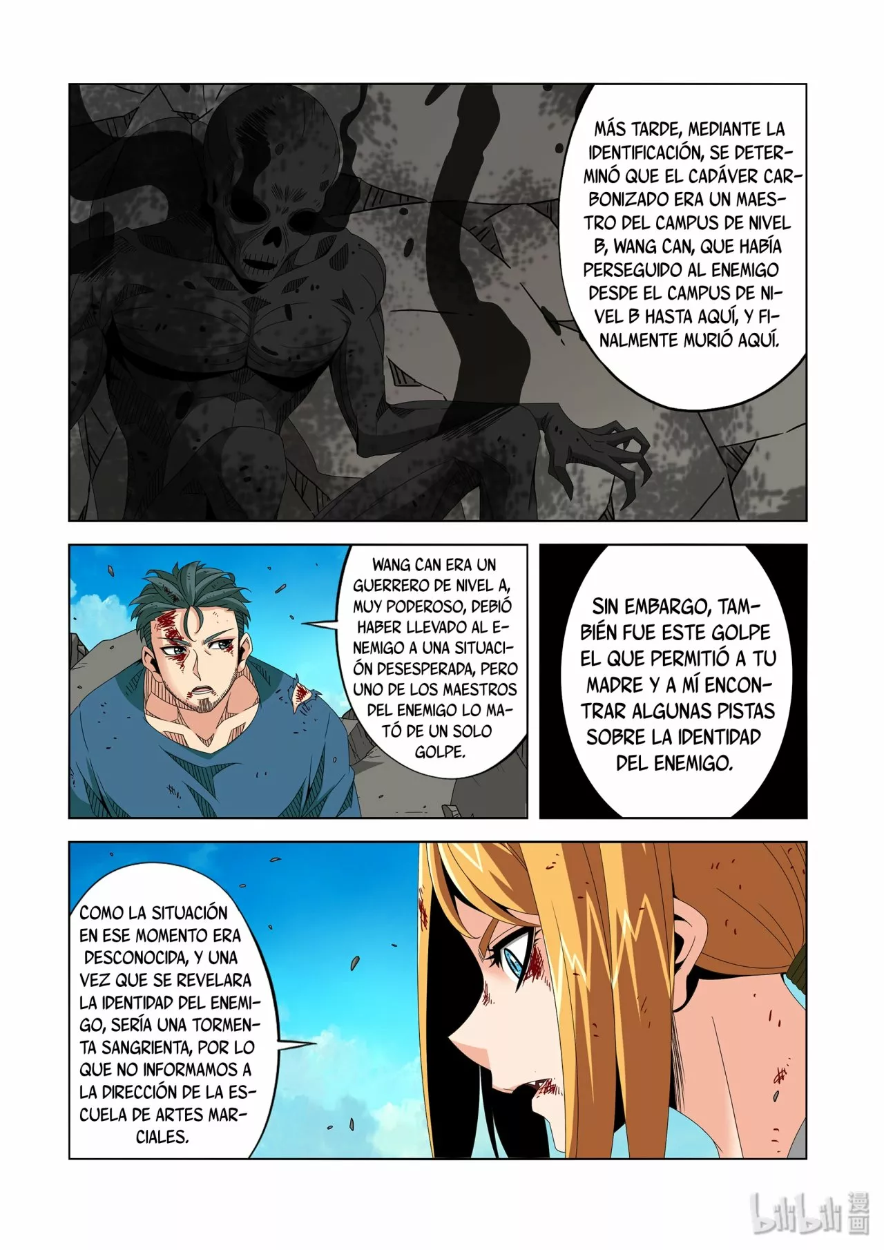 La Academia Sengoku de Artes Marciales — Capítulo 222 — 4