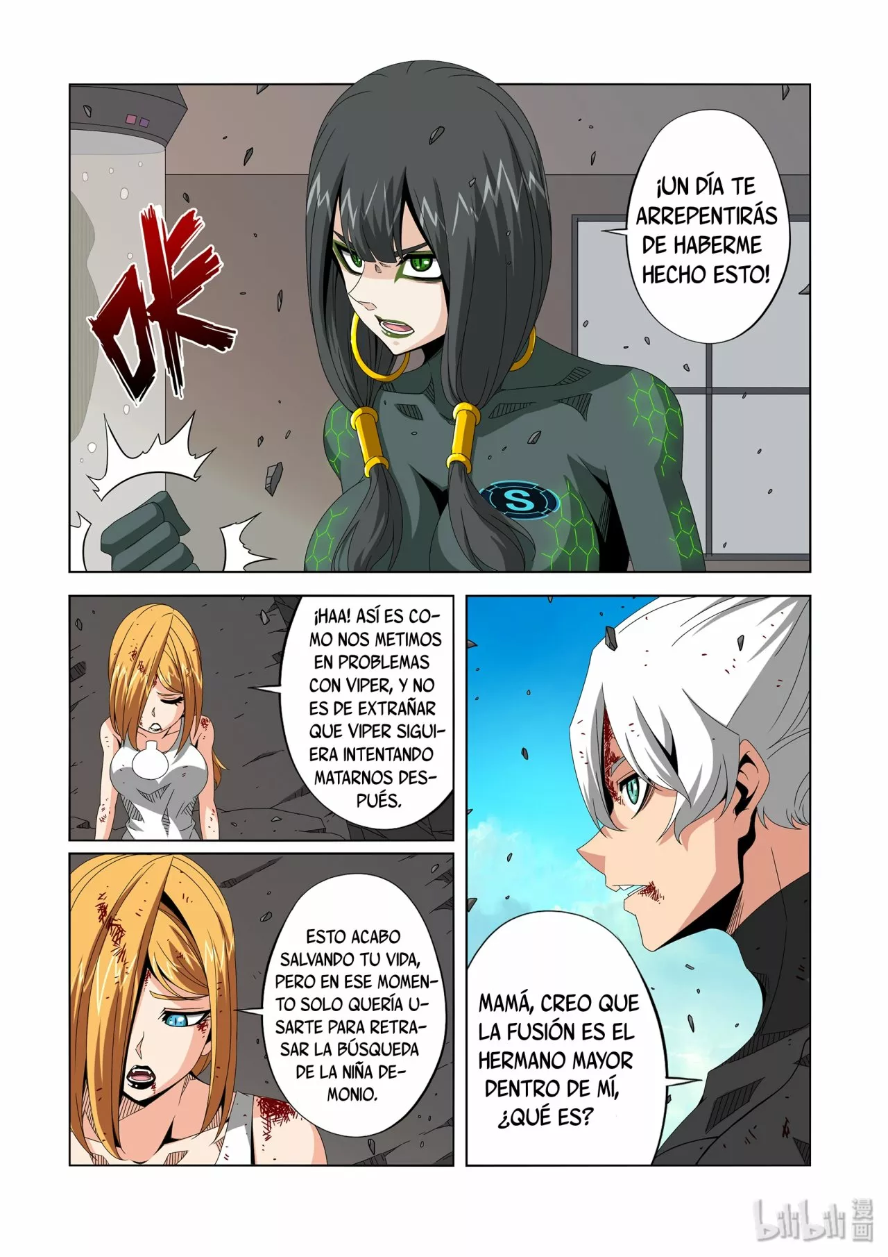 La Academia Sengoku de Artes Marciales — Capítulo 222 — 11