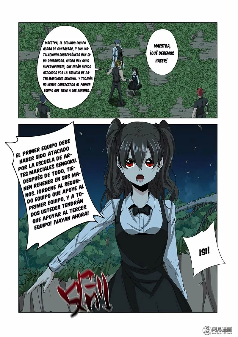 La Academia Sengoku de Artes Marciales — Capítulo 157 — 3