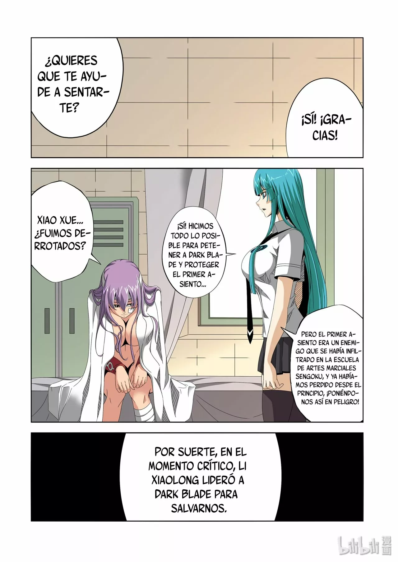 La Academia Sengoku de Artes Marciales — Capítulo 225 — 8