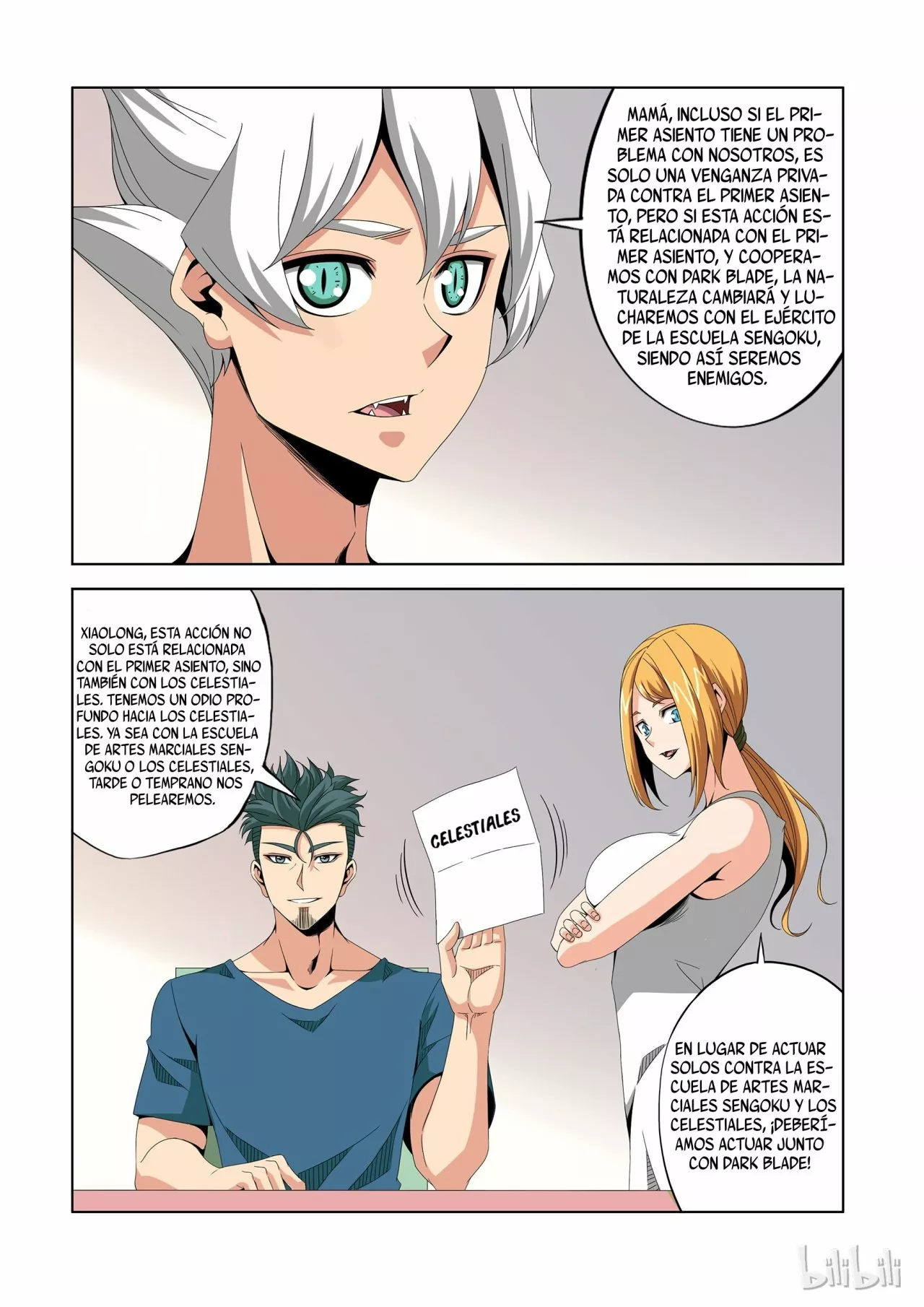 La Academia Sengoku de Artes Marciales — Capítulo 189 — 7