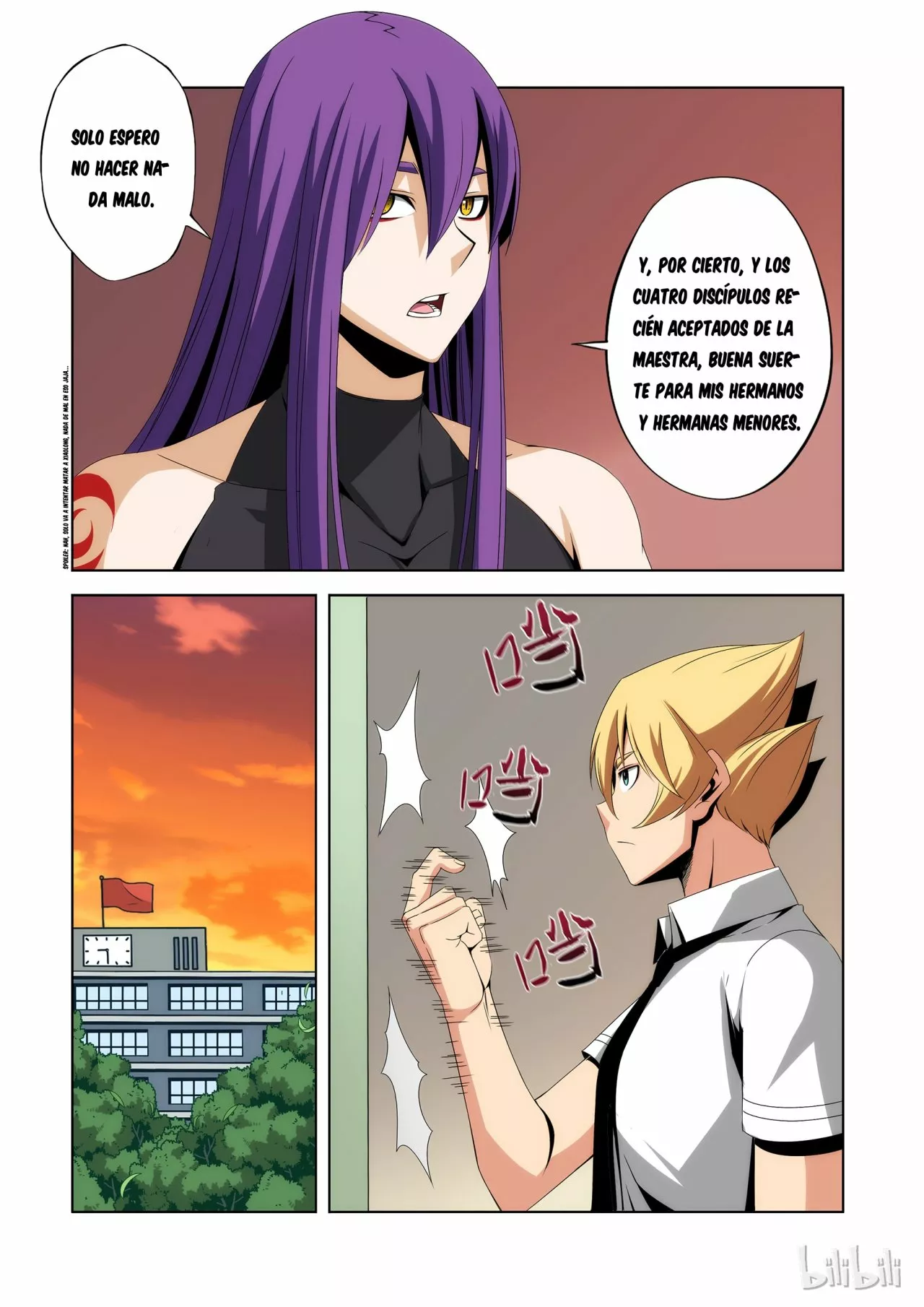 La Academia Sengoku de Artes Marciales — Capítulo 102 — 8