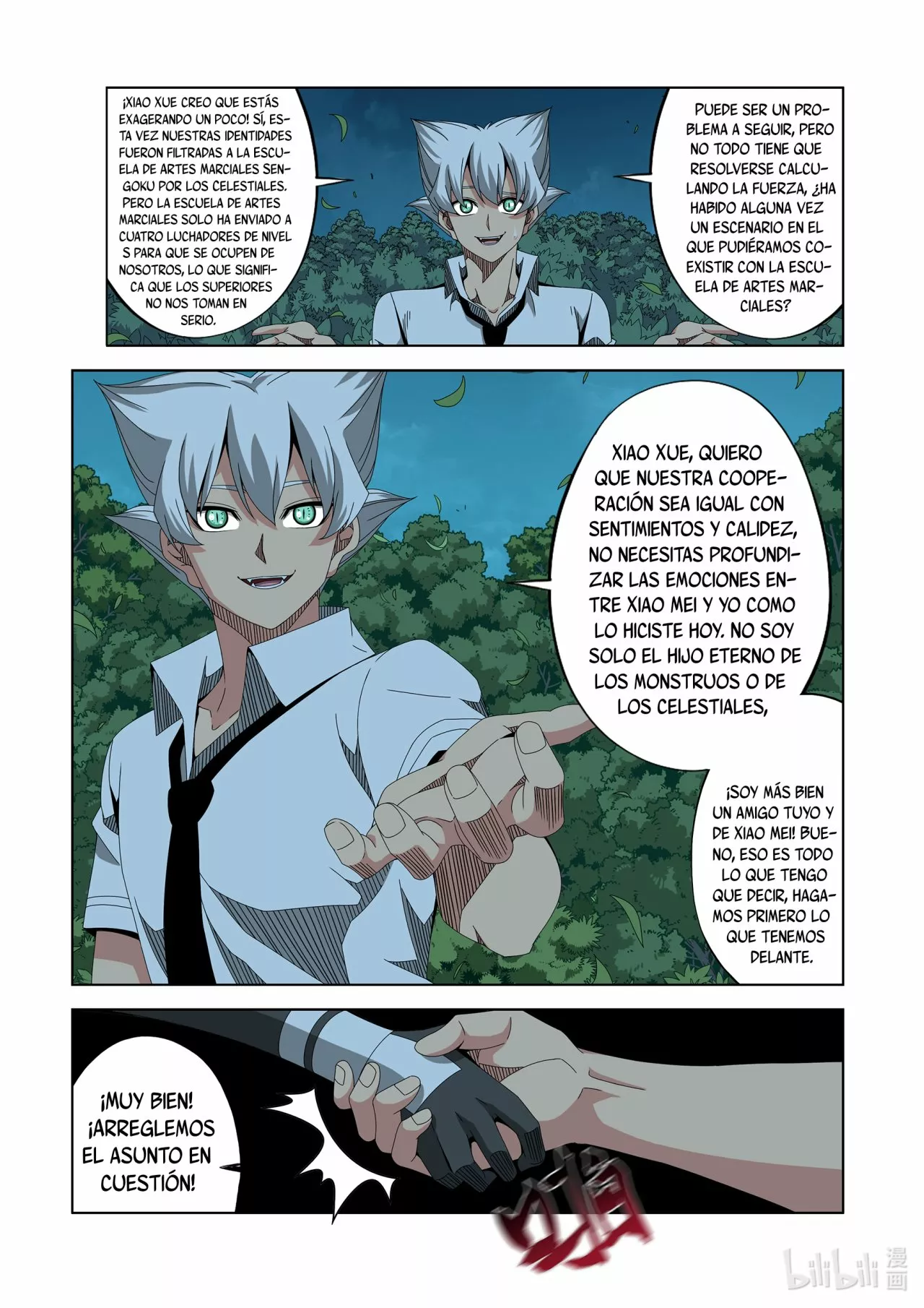 La Academia Sengoku de Artes Marciales — Capítulo 261 — 3