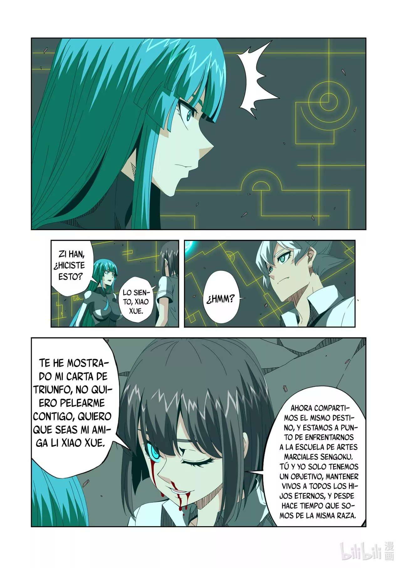 La Academia Sengoku de Artes Marciales — Capítulo 264 — 3