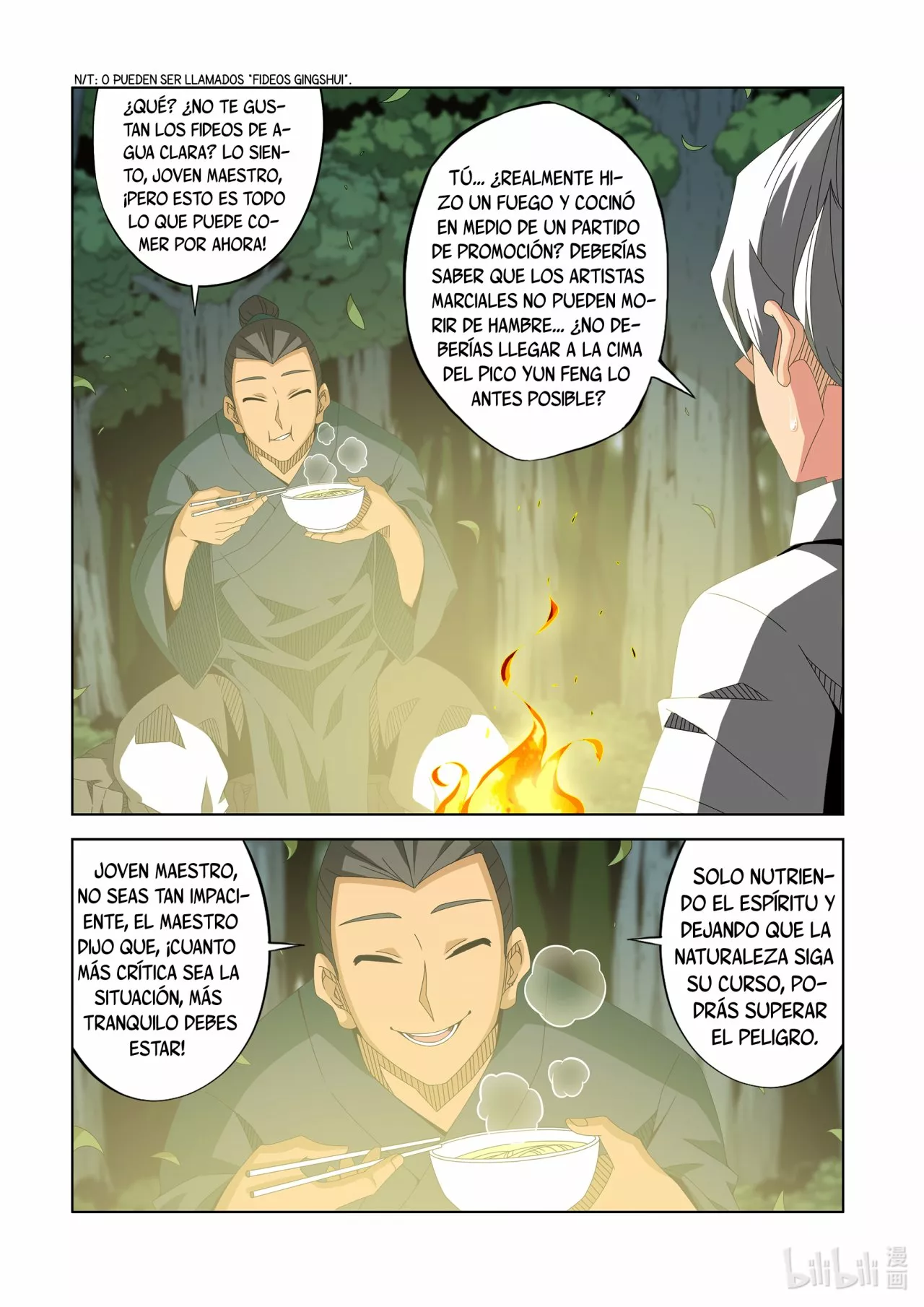 La Academia Sengoku de Artes Marciales — Capítulo 252 — 4