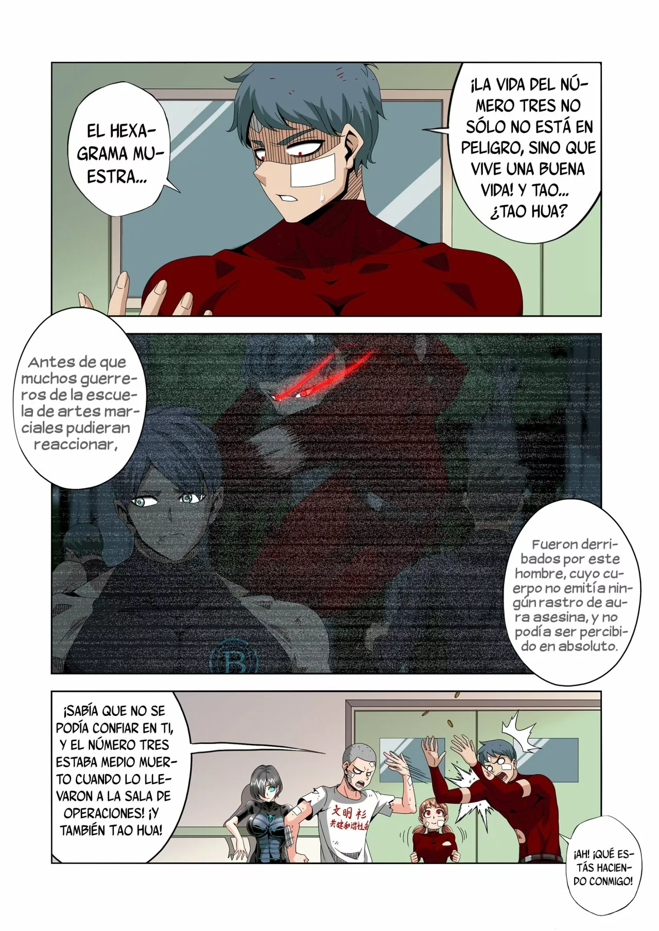 La Academia Sengoku de Artes Marciales — Capítulo 220 — 8