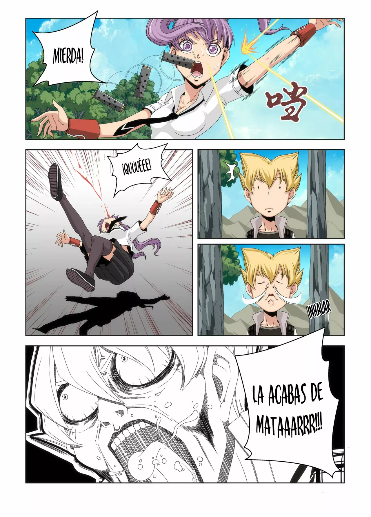 La Academia Sengoku de Artes Marciales — Capítulo 1 — 21