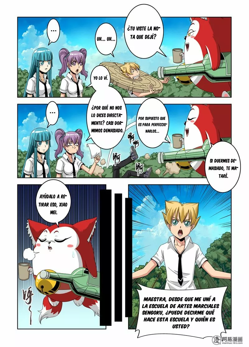 La Academia Sengoku de Artes Marciales — Capítulo 4 — 8
