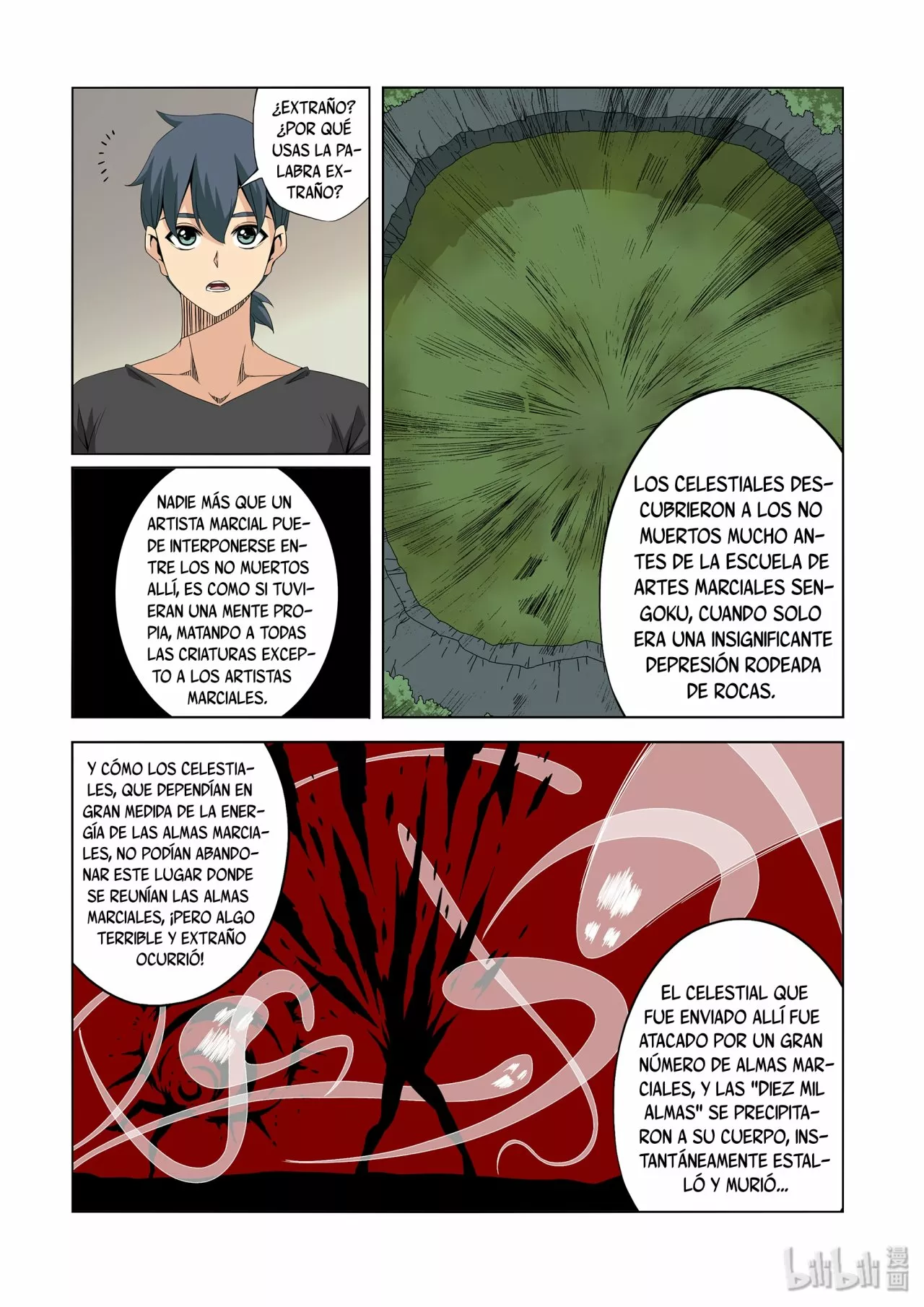La Academia Sengoku de Artes Marciales — Capítulo 234 — 6
