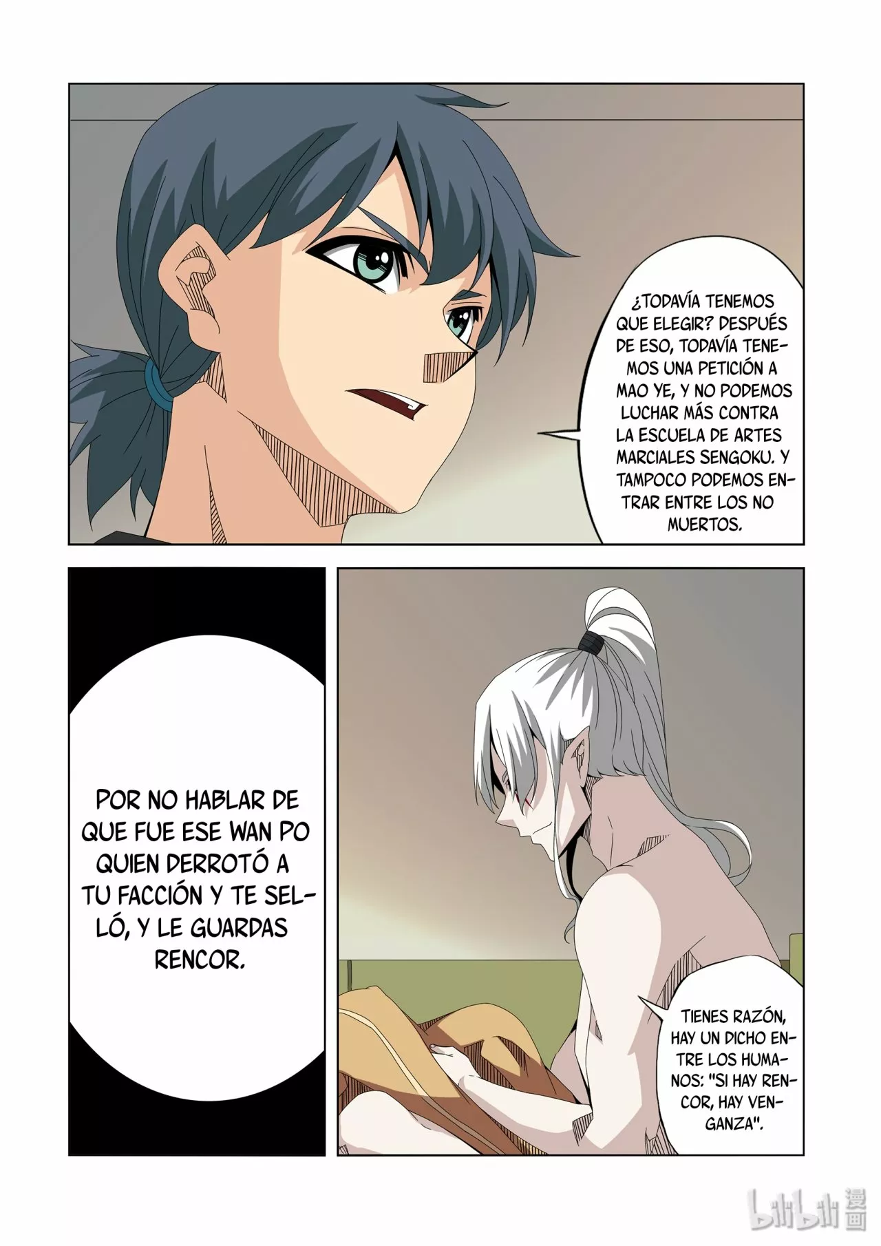 La Academia Sengoku de Artes Marciales — Capítulo 234 — 8