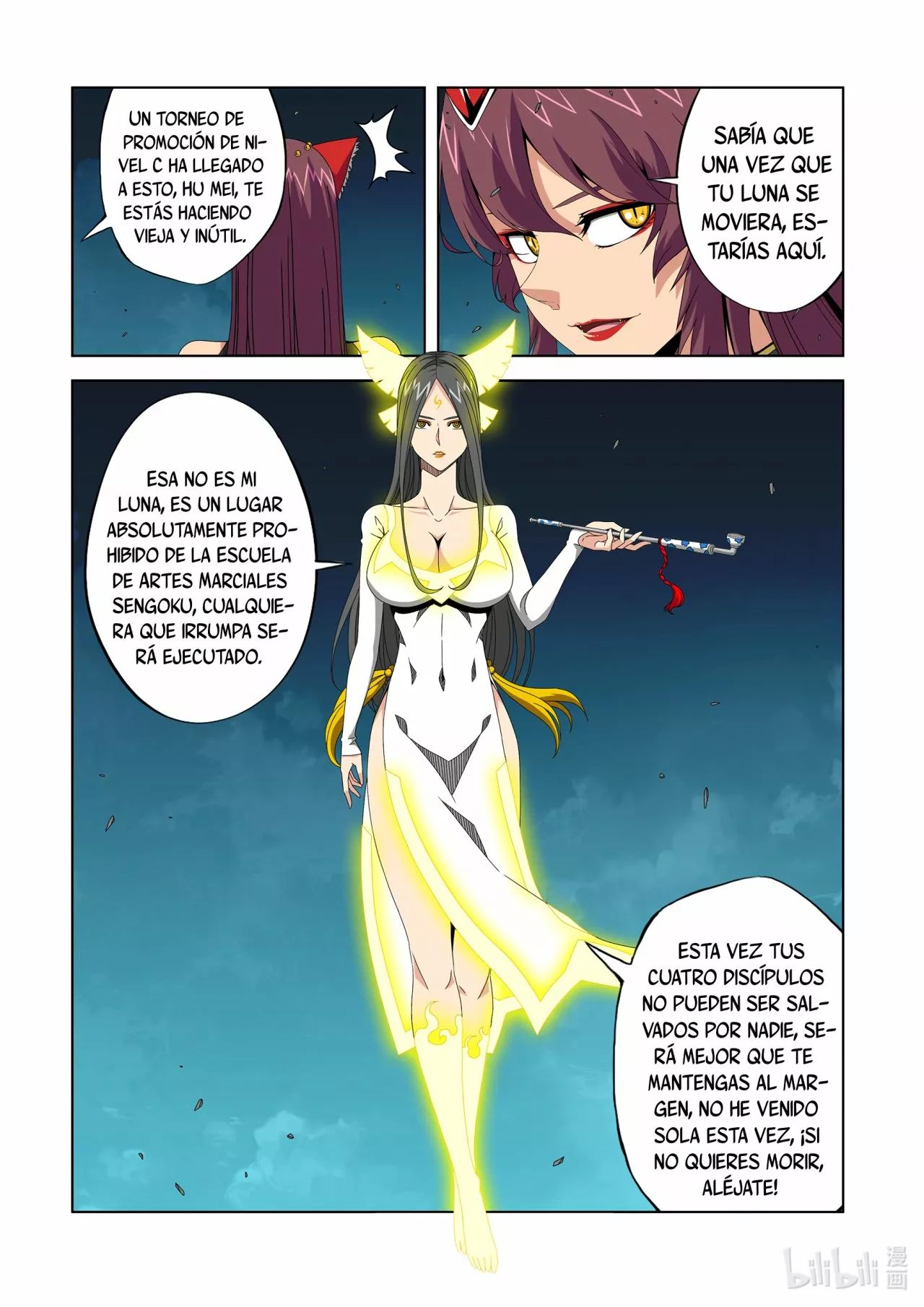 La Academia Sengoku de Artes Marciales — Capítulo 270 — 3