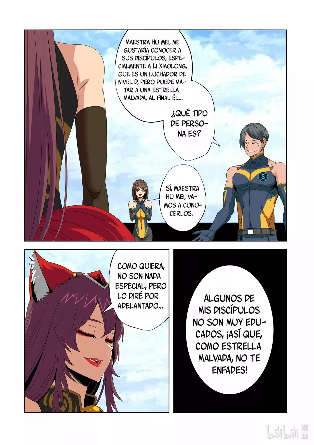 La Academia Sengoku de Artes Marciales — Capítulo 247 — 4