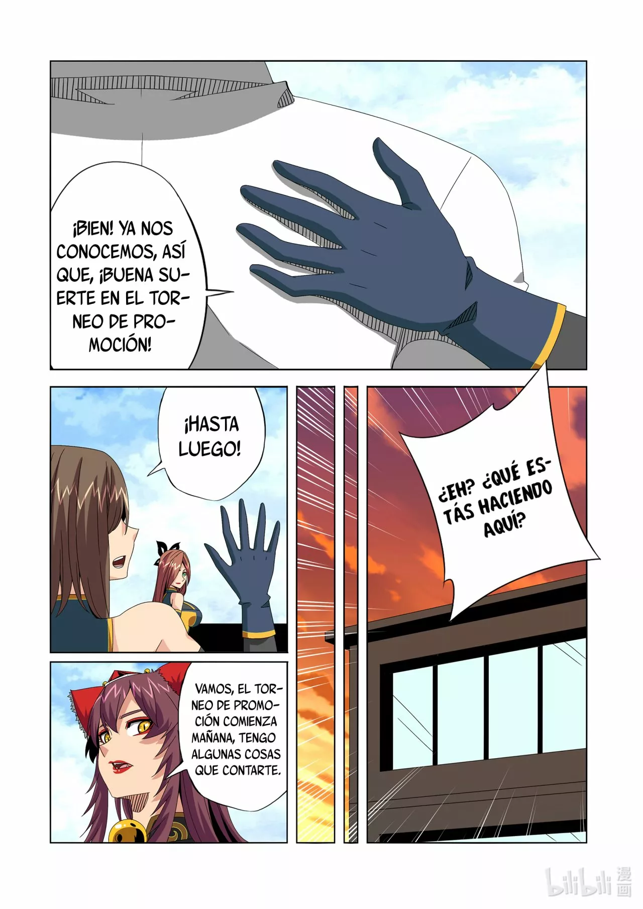 La Academia Sengoku de Artes Marciales — Capítulo 247 — 11