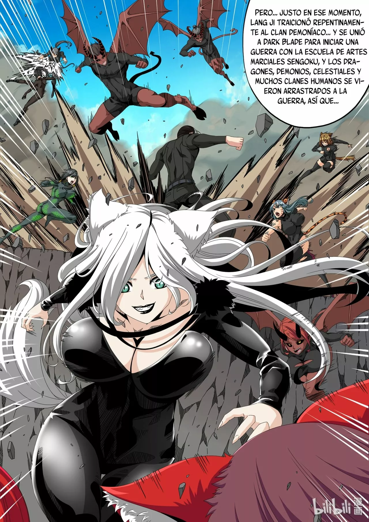 La Academia Sengoku de Artes Marciales — Capítulo 223 — 5