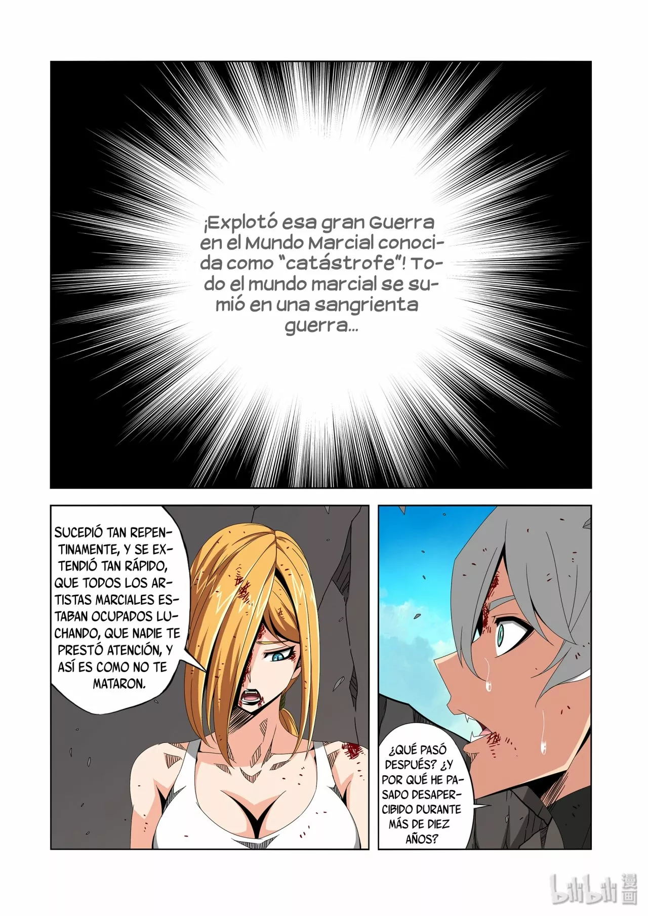 La Academia Sengoku de Artes Marciales — Capítulo 223 — 6