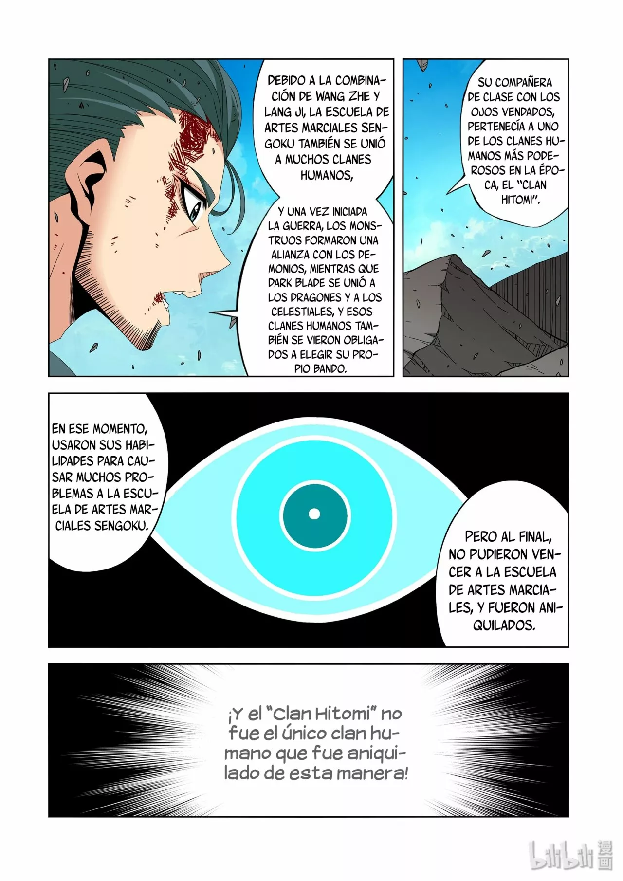 La Academia Sengoku de Artes Marciales — Capítulo 223 — 8