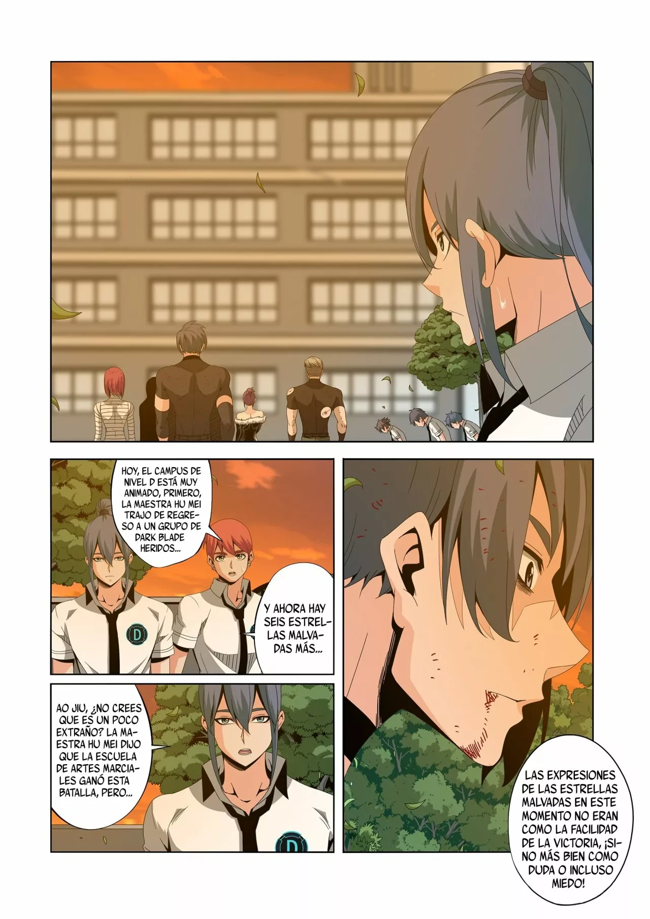 La Academia Sengoku de Artes Marciales — Capítulo 219 — 13