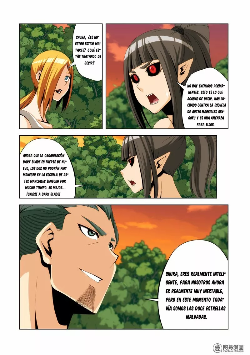 La Academia Sengoku de Artes Marciales — Capítulo 103 — 10