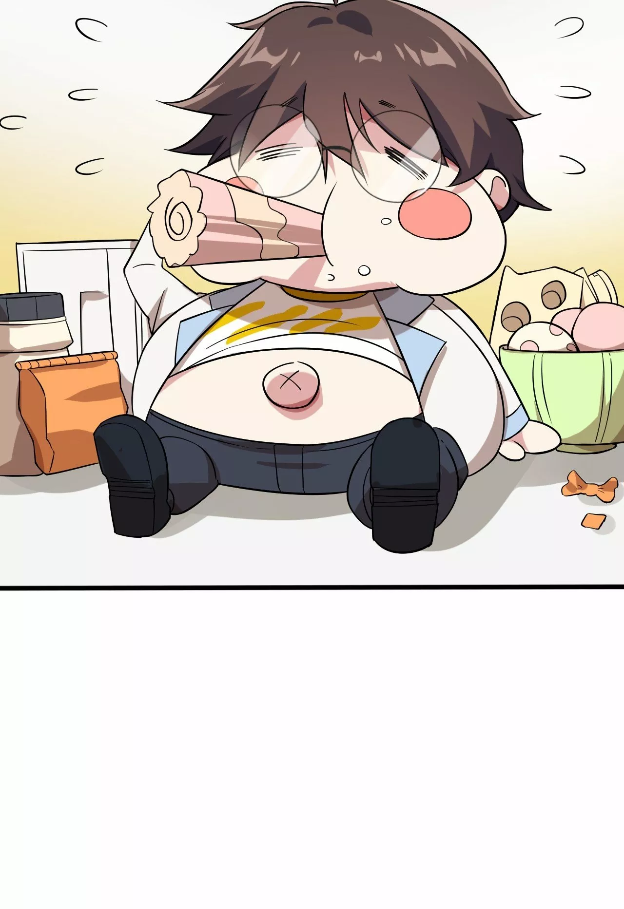 Plan de desarrollo de un Gordo Otaku — Capítulo 8 — 36